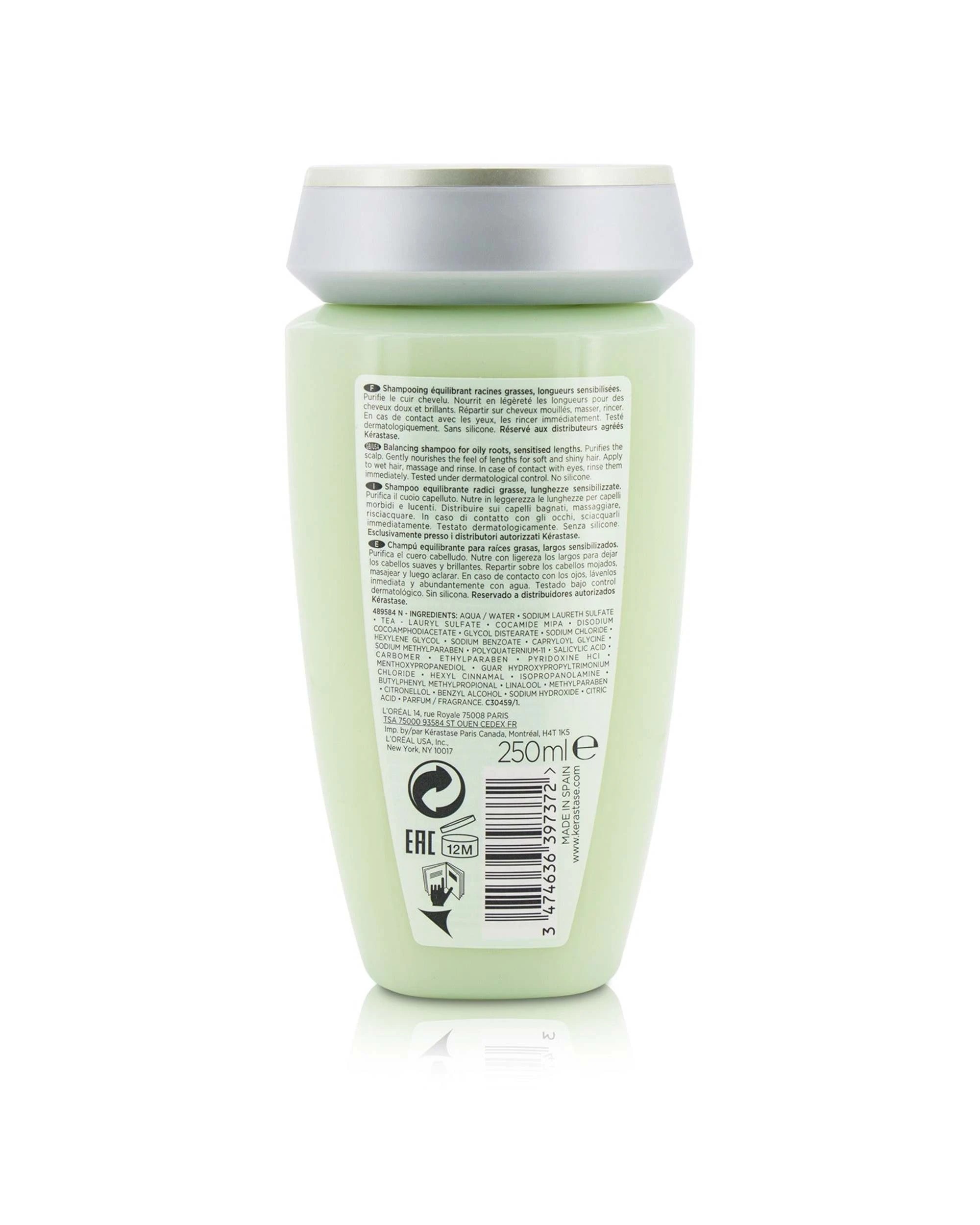 4 Kerastase Specifique Bain Divalent Balancing Shampoo (Oily Roots, Sensitised Lengths)  1000ml/34oz, 4 of 4