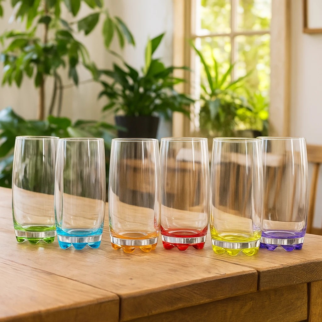 6 LAV Adora Highball Cocktail Glasses - 390ml - Pack of 6 Glasses - Multi, 6 of 6