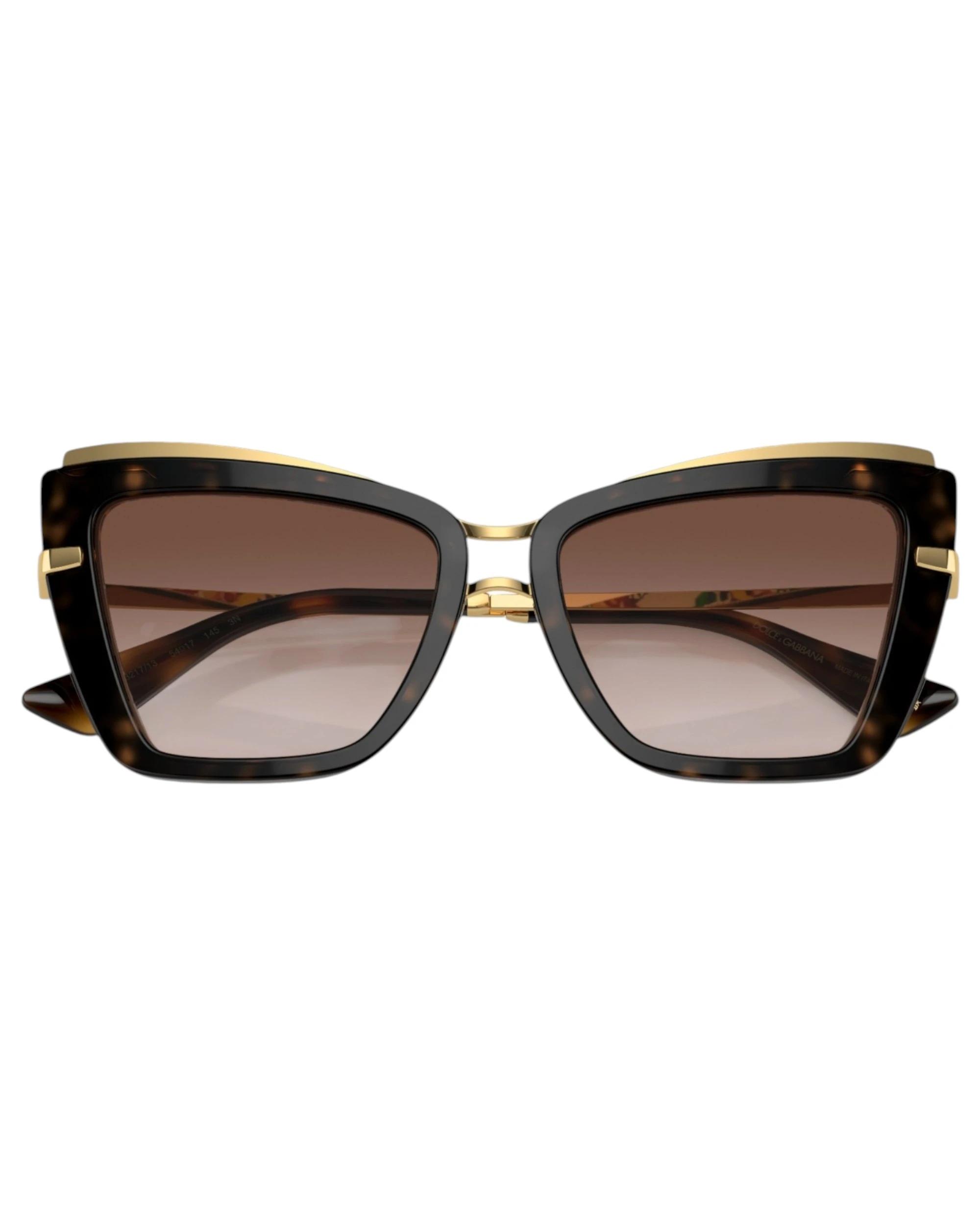 3 Dolce & Gabbana Womens Sunglasses DG4472 Sunnies HAVANA ON WHITE BARROW, 3 of 5