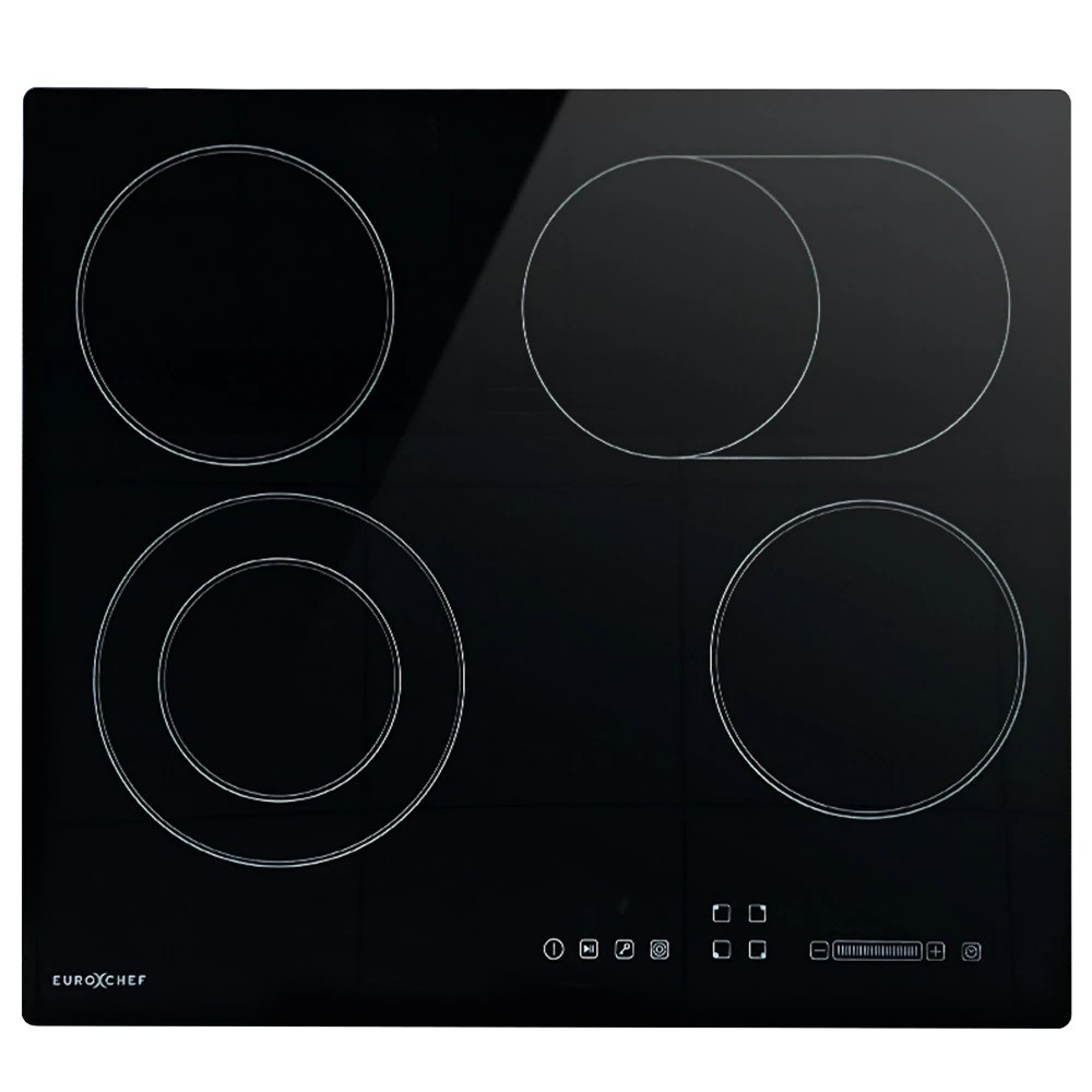 1 EuroChef 4 Zone Ceramic Cooktop - Multi, 1 of 1