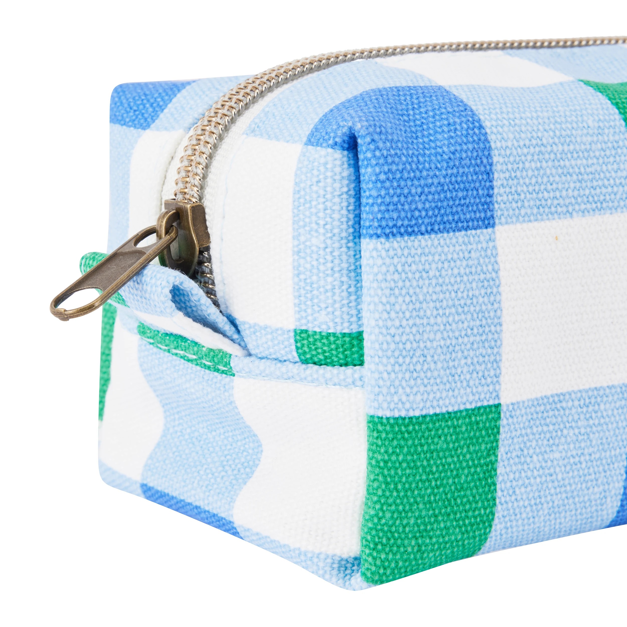 3 Barrel Pencil Case - Check, 3 of 6