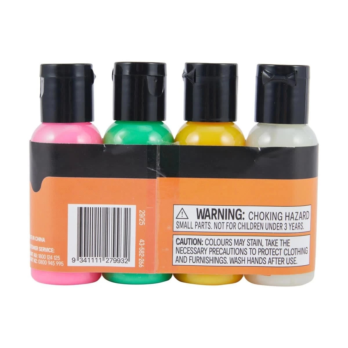 3 4 Pack Halloween Glow in the Dark Paint, 3 of 3