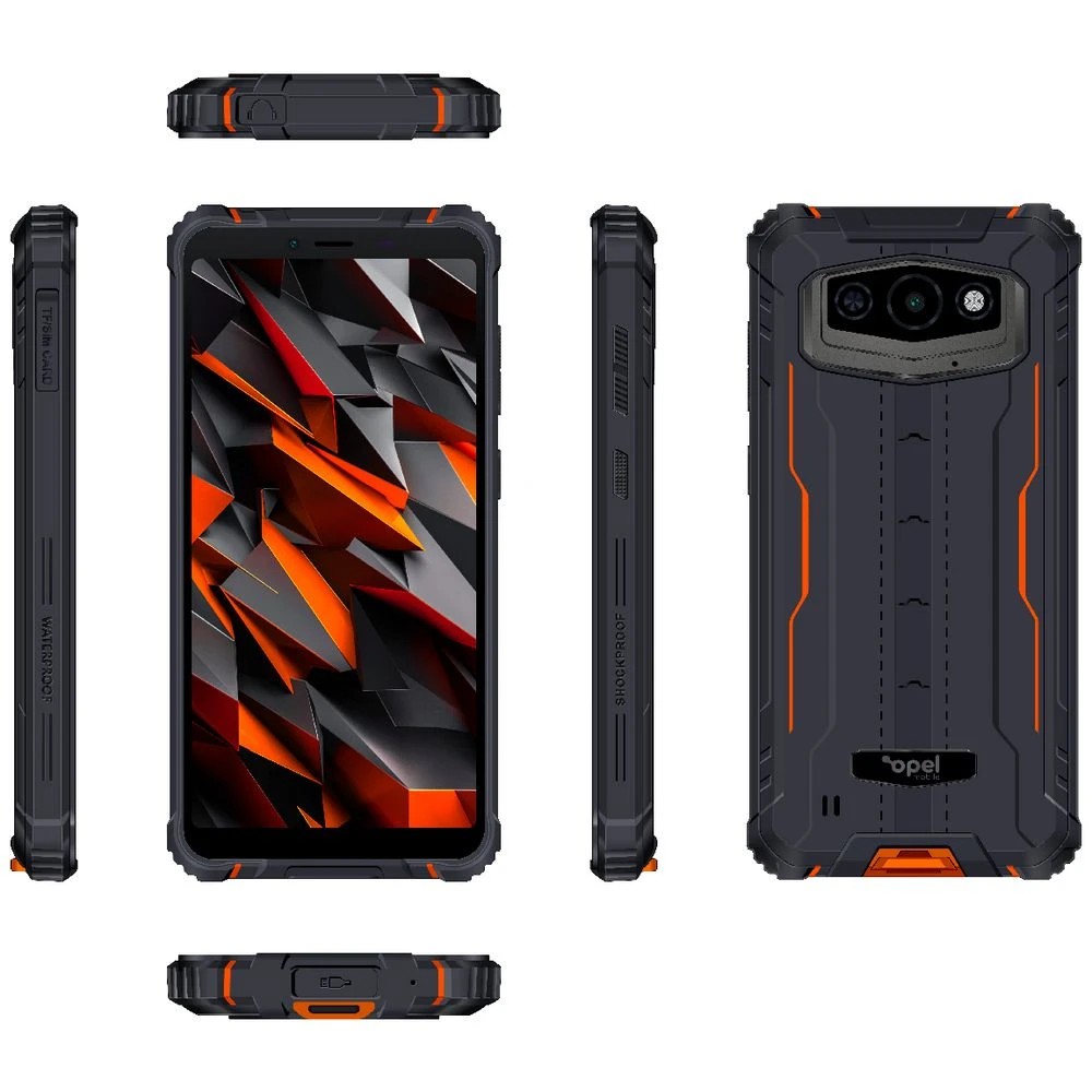 4 Opel Mobile Rugged 60Q 4G Smartphone Black, 4 of 4