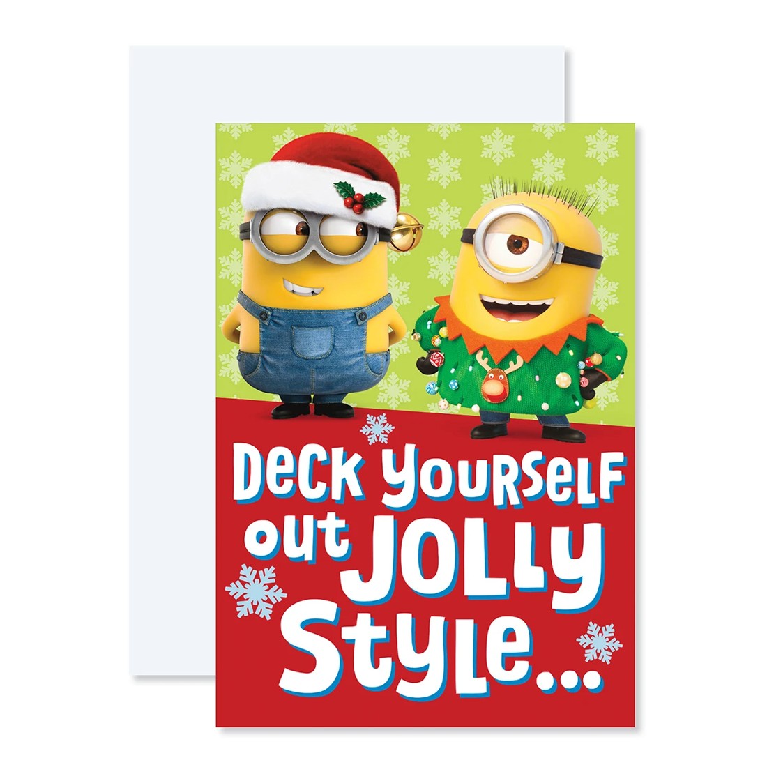 1 Hallmark Christmas Card - Minions, 1 of 3