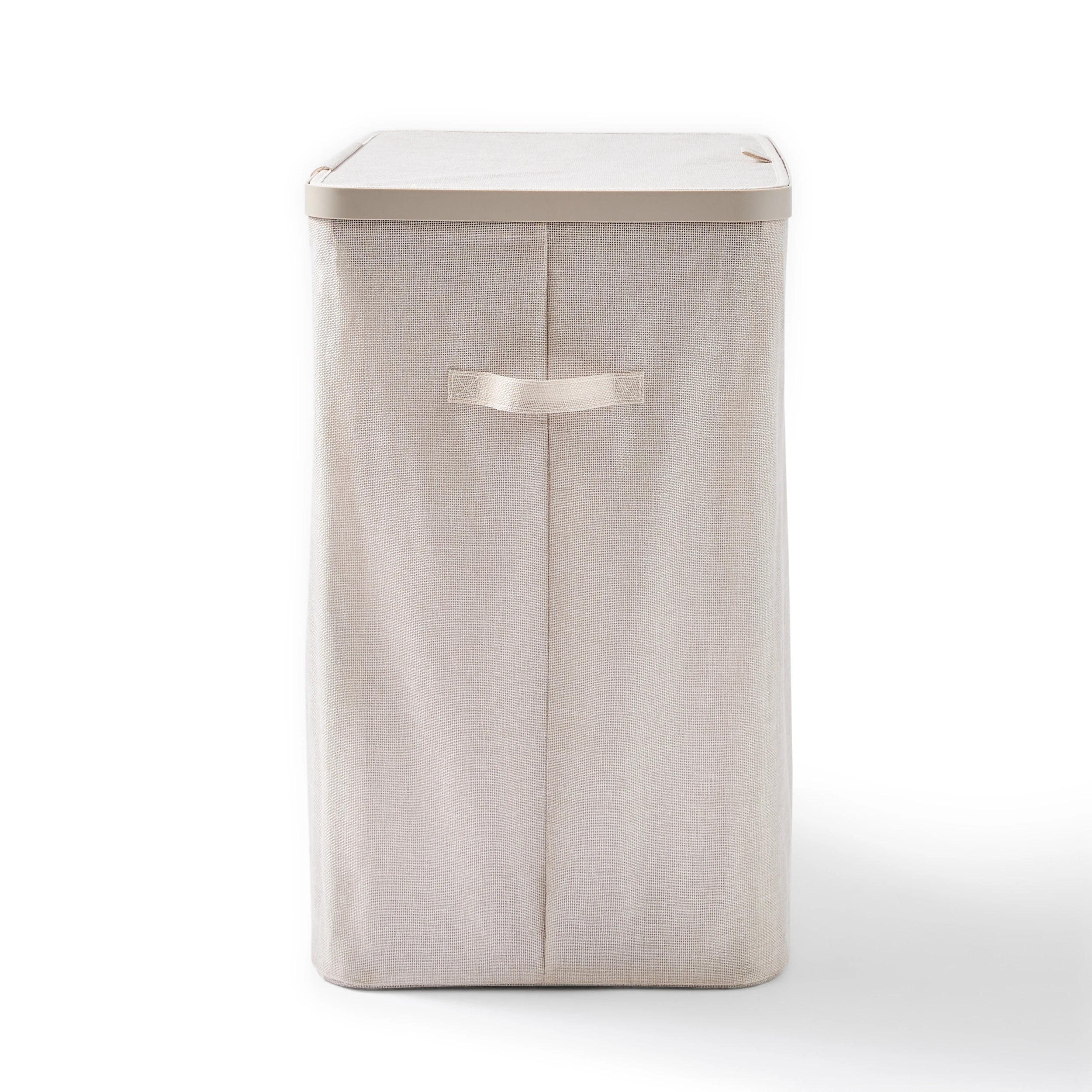 8 Dual Section Laundry Hamper - Beige, 8 of 11