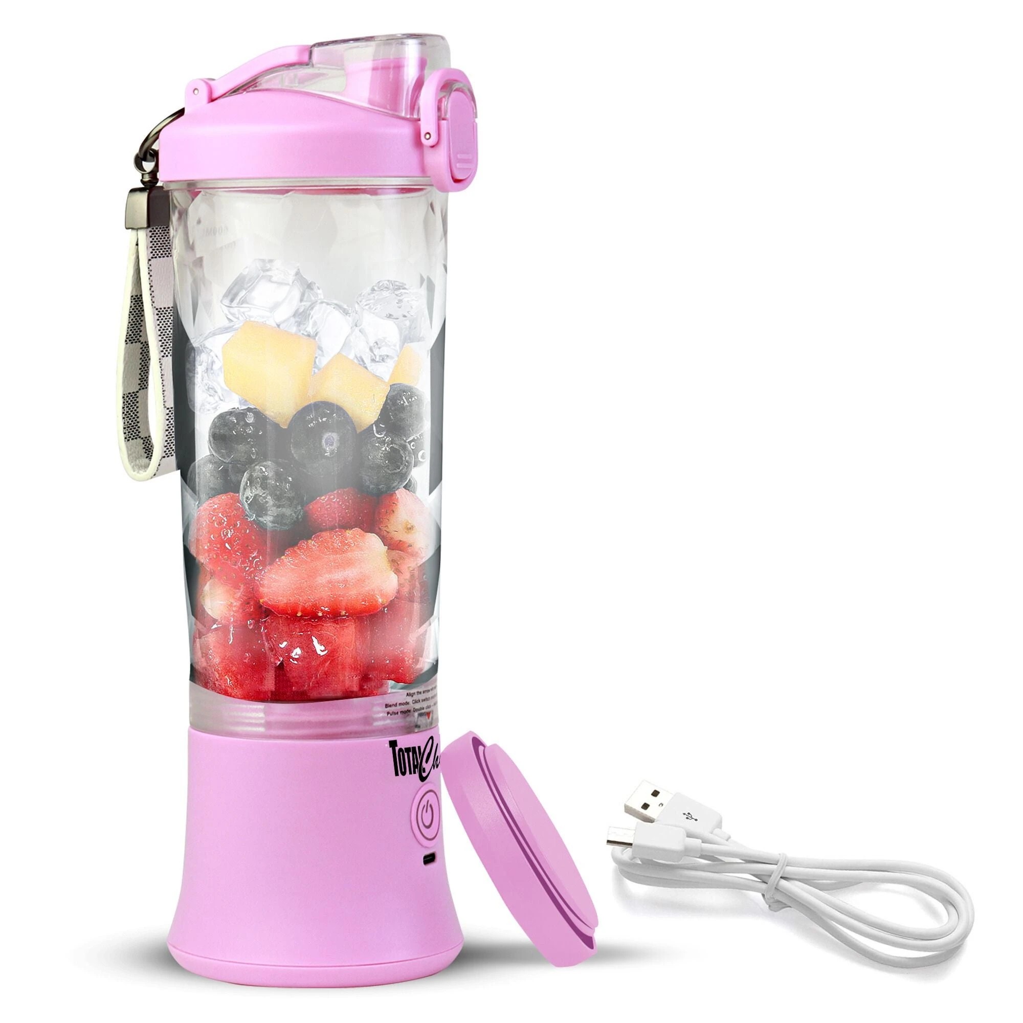 1 Total Chef Personal Blender Lilac - Pink, 1 of 7