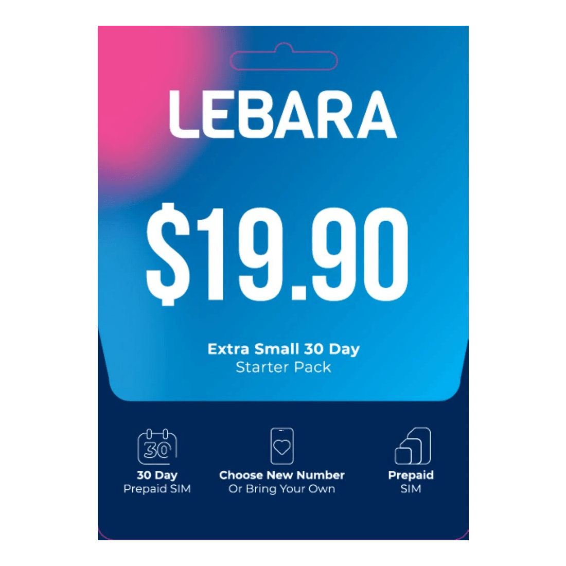 2 Lebara $19.90 Prepaid Eco SIM, 2 of 2