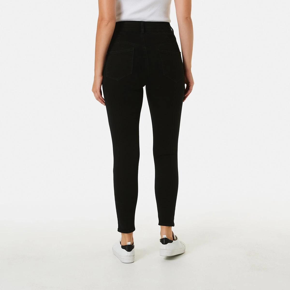 4 Shapewear Jeans BLACK WASH, 4 of 9