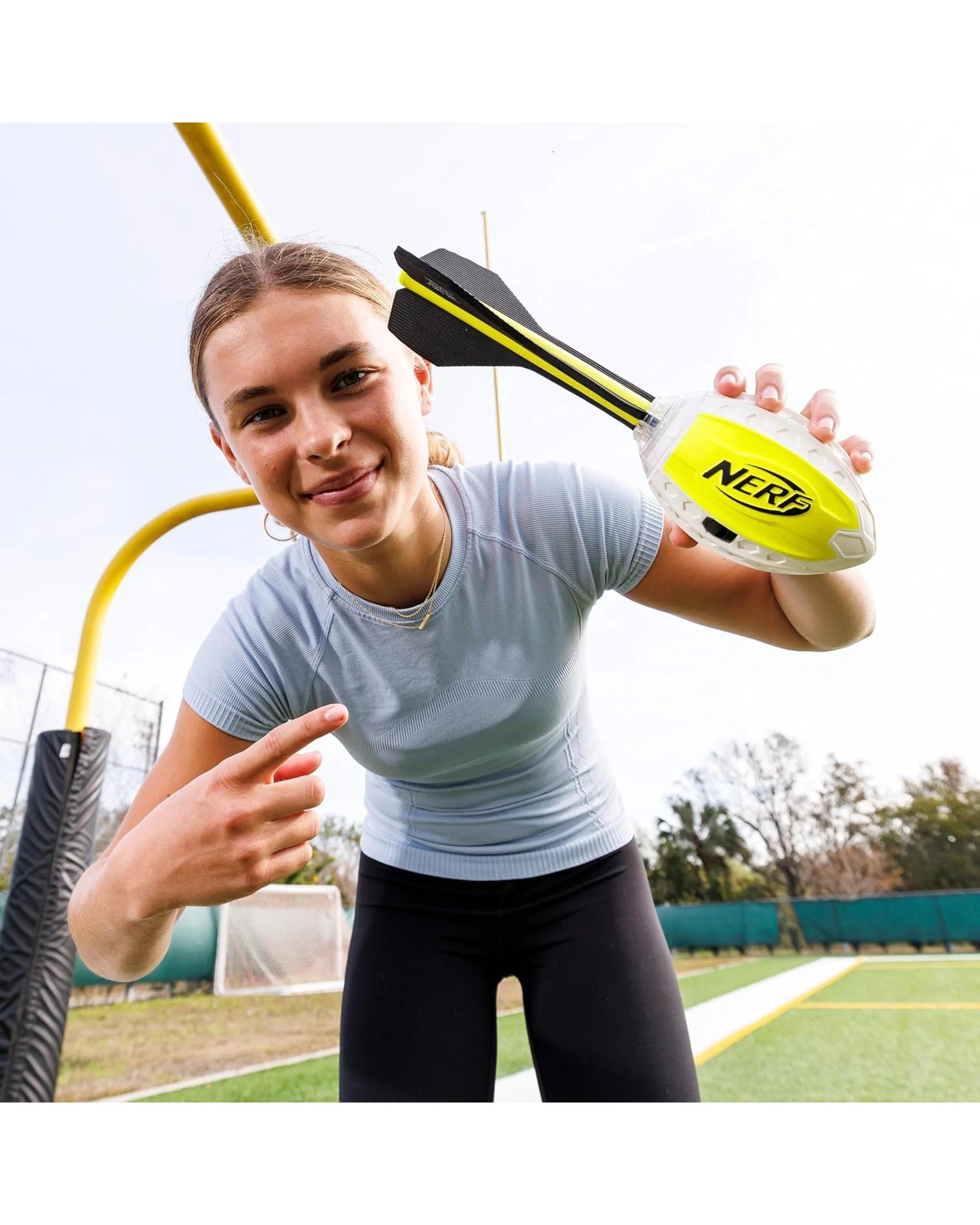 9 Nerf Lightstrike Vortex Colour Changing Football, 9 of 9