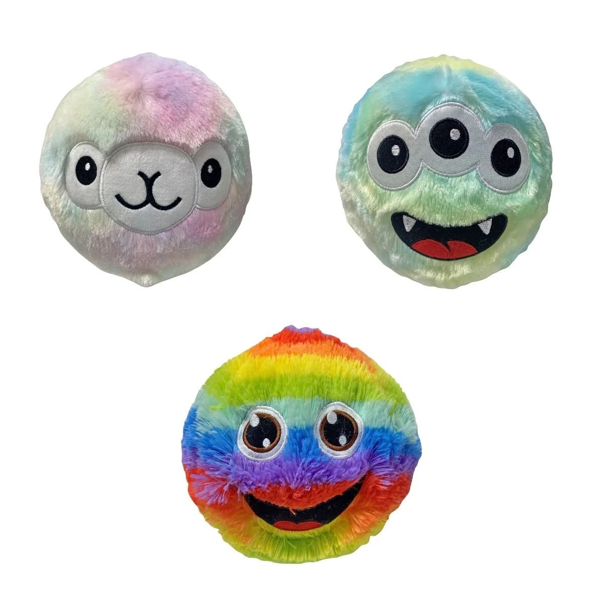 1 23cm Fuzzeez Face Ball - Assorted, 1 of 4
