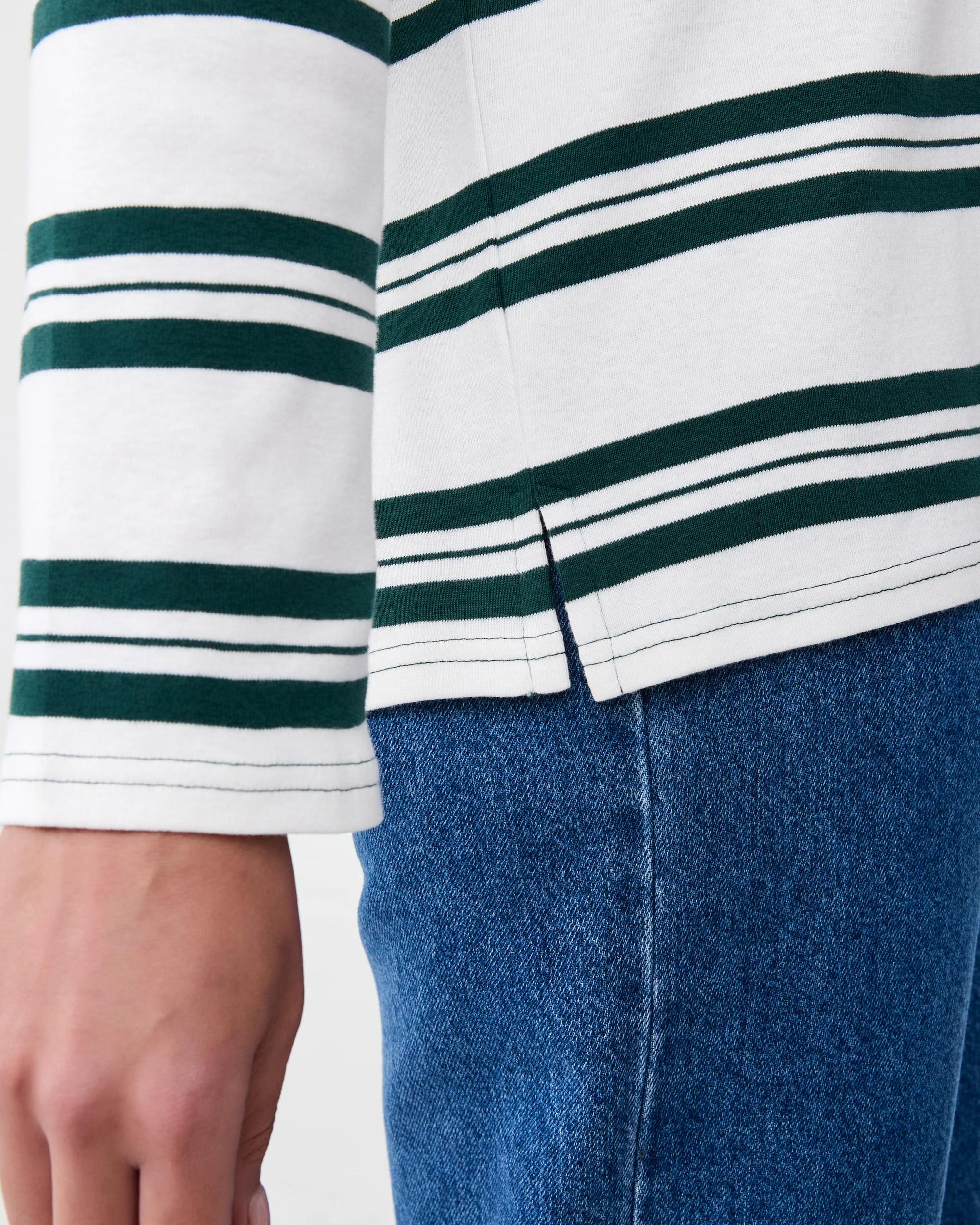 5 Long Sleeve Rugby Top Var Strp, 5 of 6