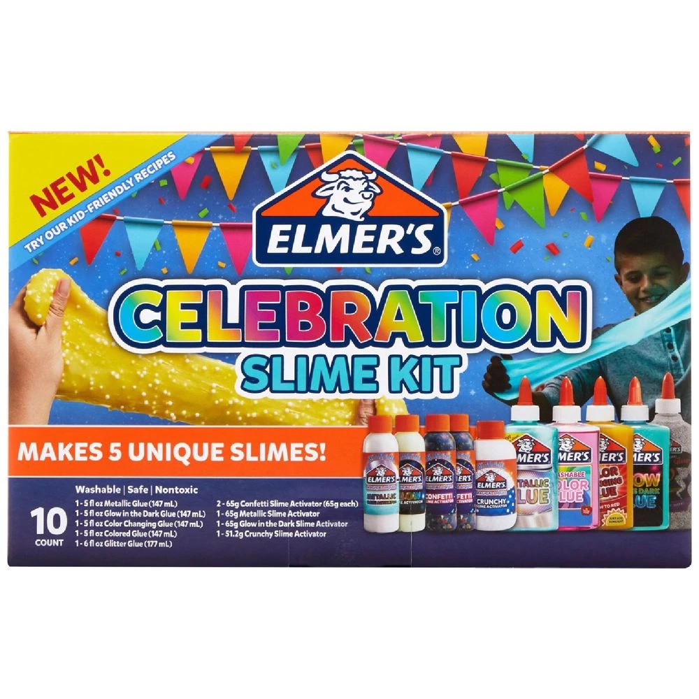 1 Elmer's Celebration Slime Kit, 1 of 4