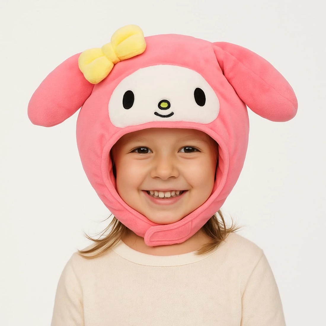 1 Sanrio My Melody Plush Head Mask - Ages 3+, 1 of 2