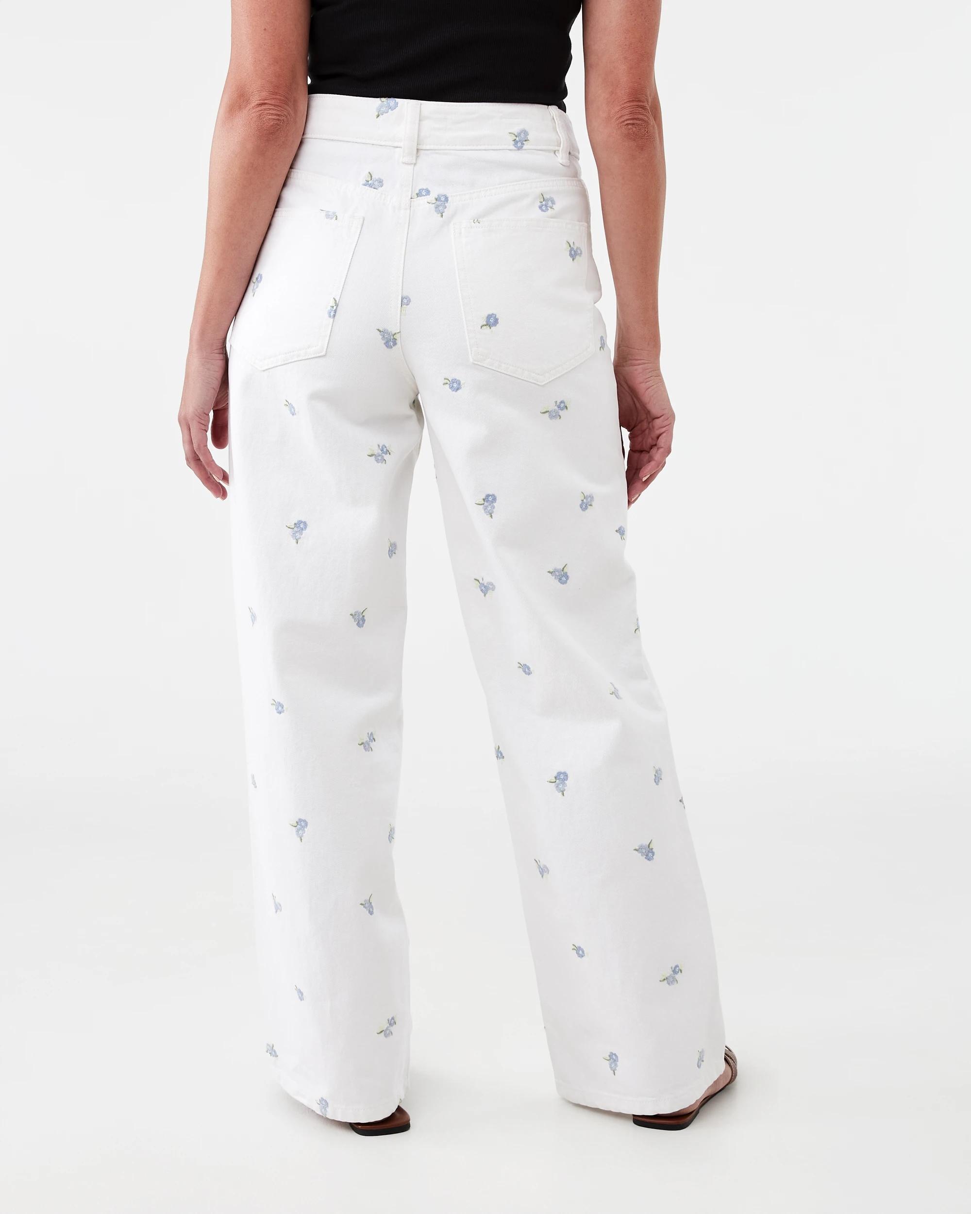 4 Embroidered Jeans Ditsy Emb, 4 of 9