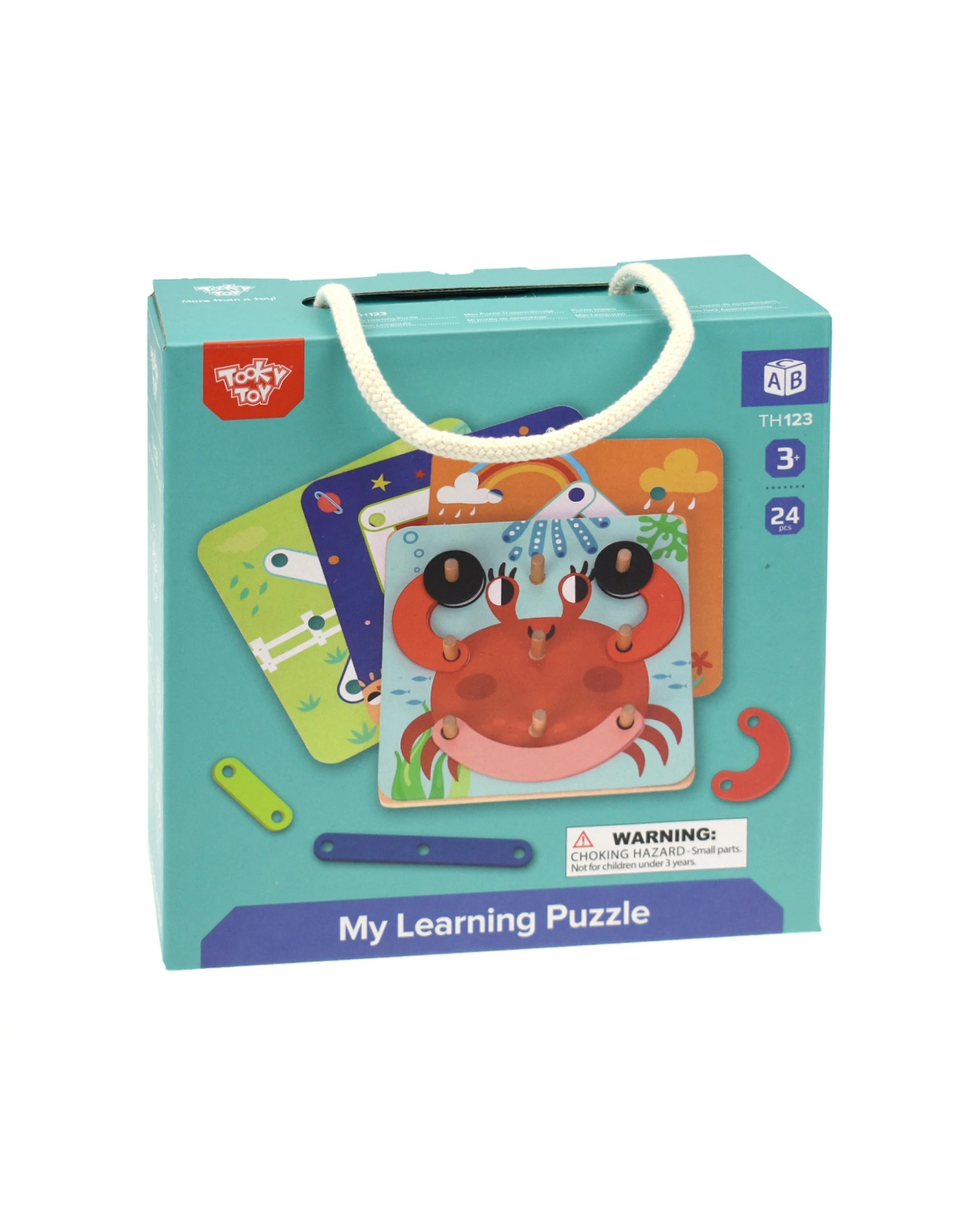 1 Tooky Toy My Learning Puzzle Children's Kids Problem Solving Thinking Game - Multi, 1 of 5