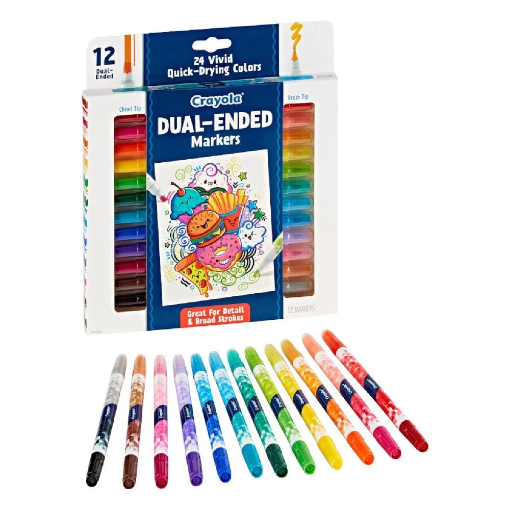 2 Crayola Dual-Ended Markers 12 Pack, 2 of 5