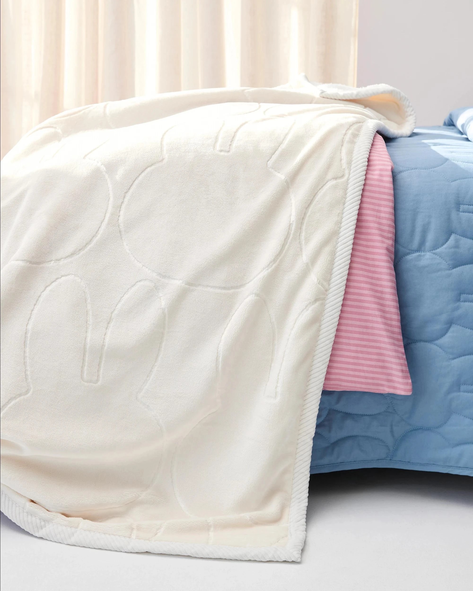 5 Miffy Throw - Natural - Queen Bed - Natural, 5 of 5