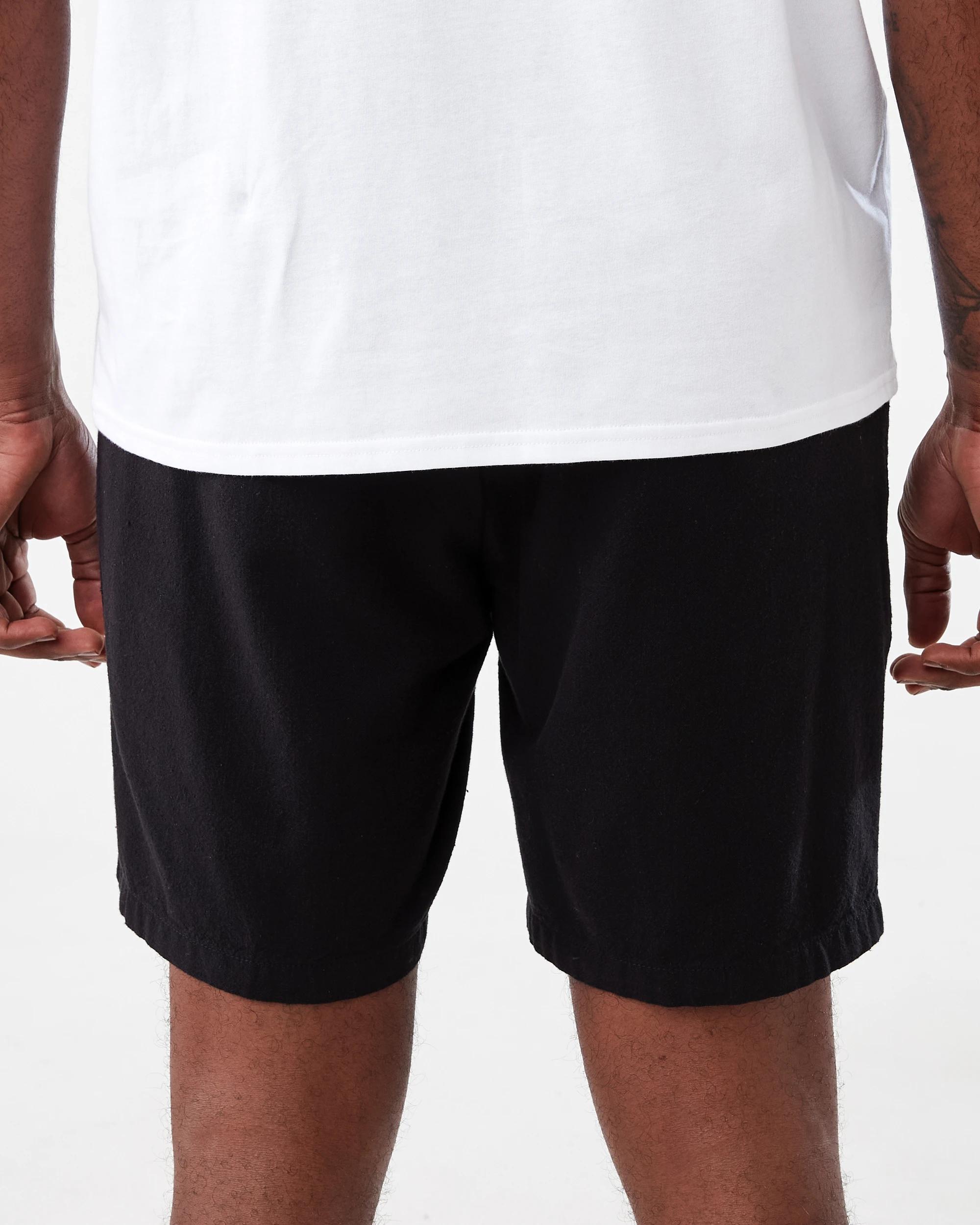 3 Textured Bermuda Shorts Black, 3 of 6