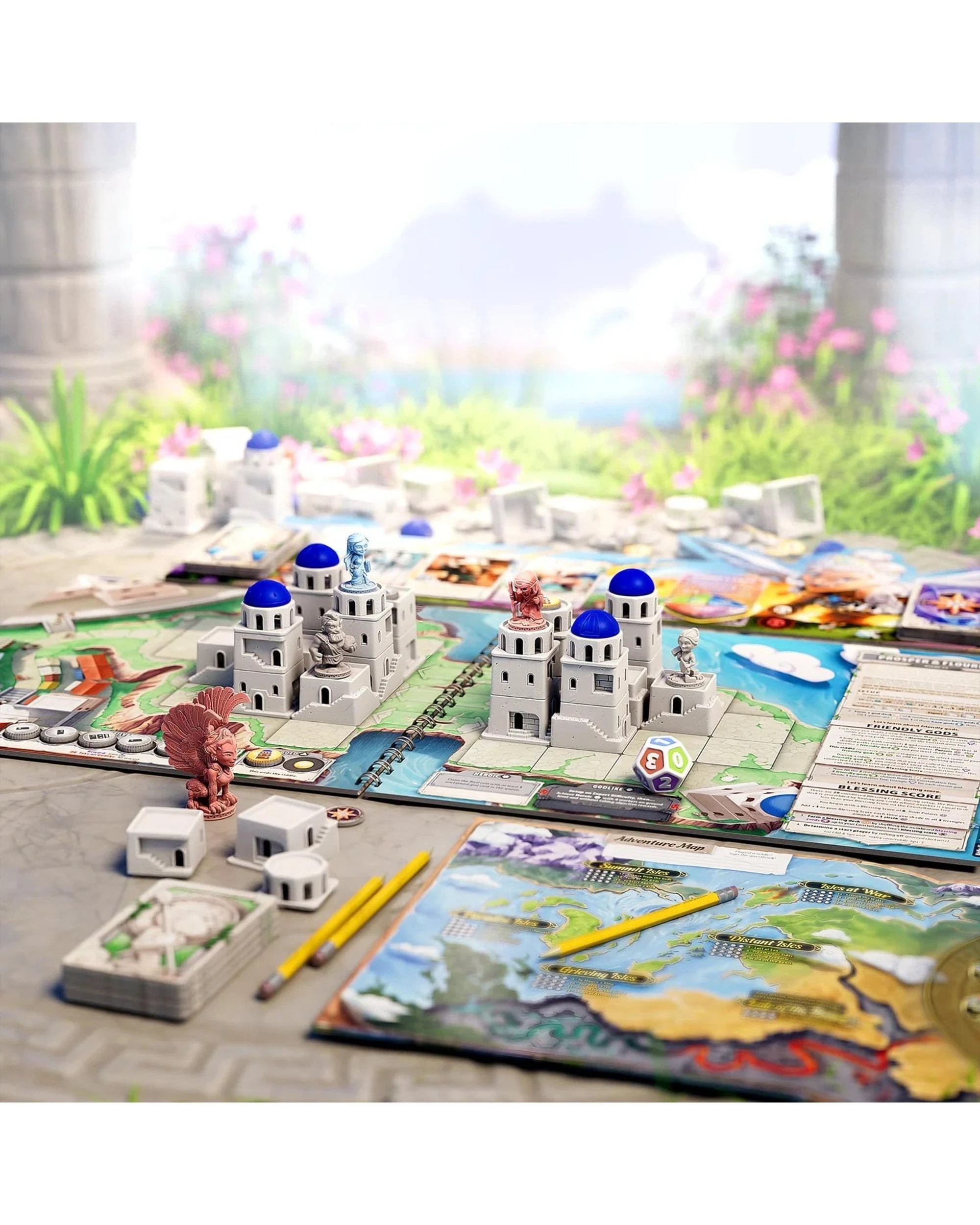 3 Santorini: Riddle of the Sphinx Board Game Expansion, 3 of 6