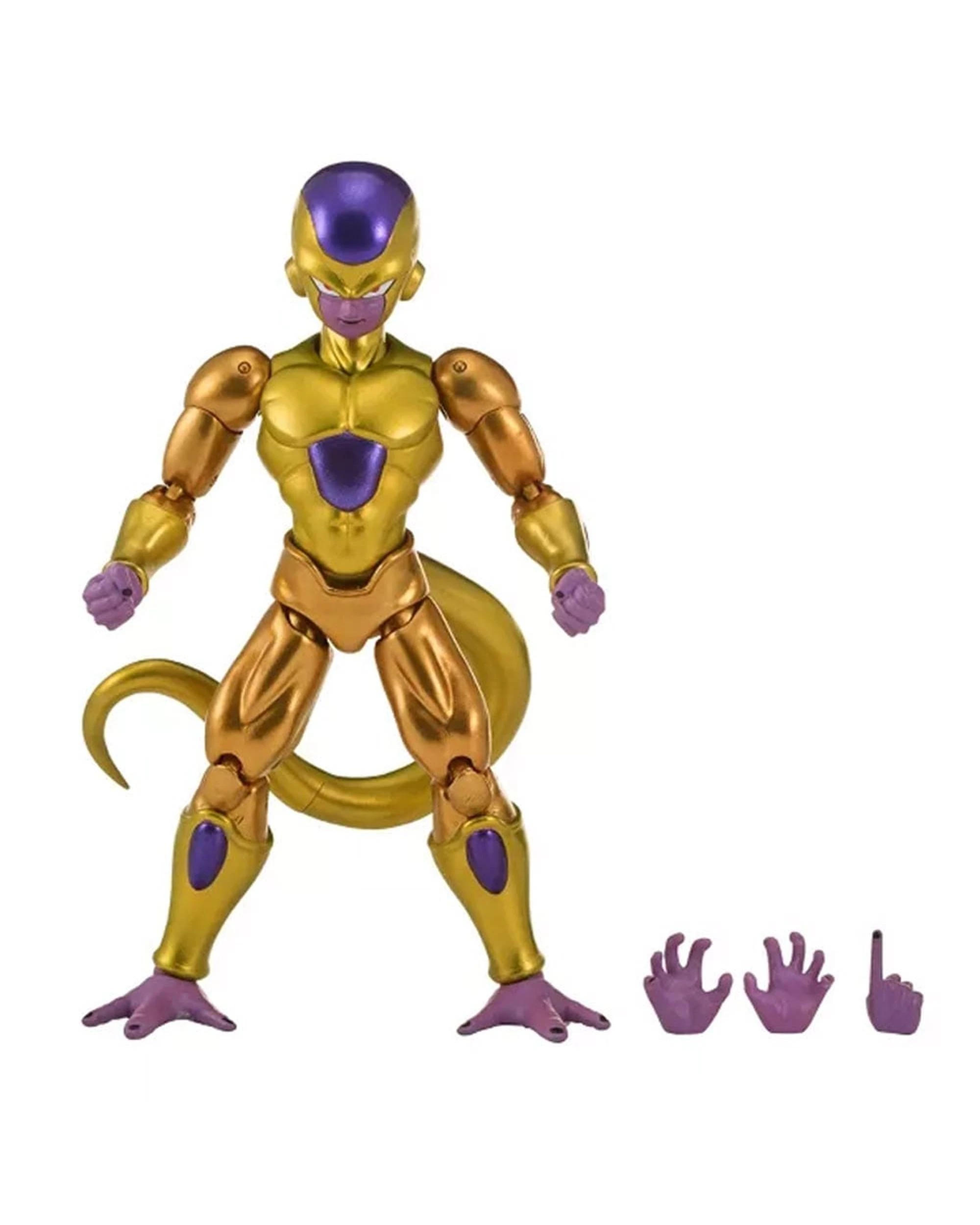 3 Dragon Ball Super Evolve Golden Frieza 5 inch Action Figure, 3 of 4