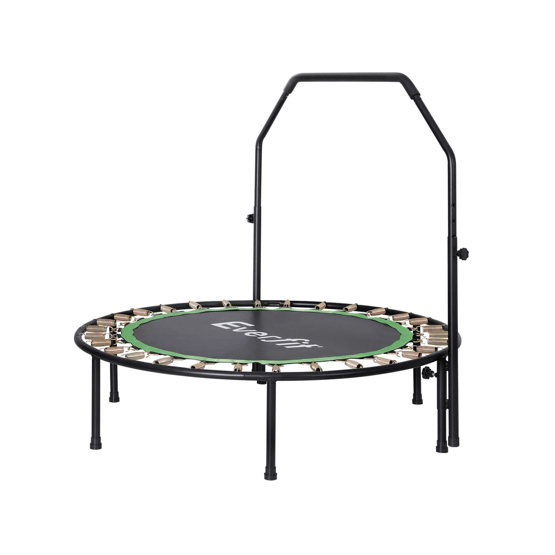 1 Everfit 48inch Round Fitness Trampoline Rebounder Adjustable Handrail - Multi, 1 of 7