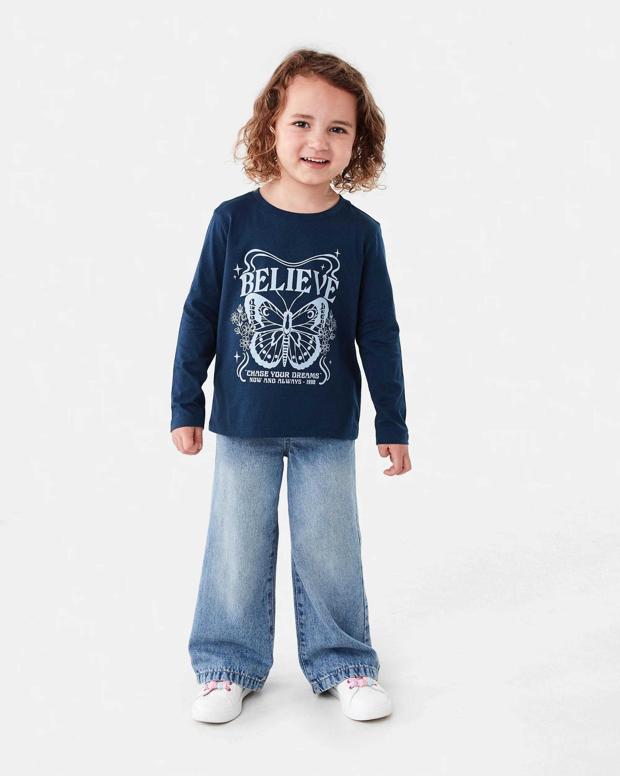 6 Print T-shirt Blu Btrfly, 6 of 7