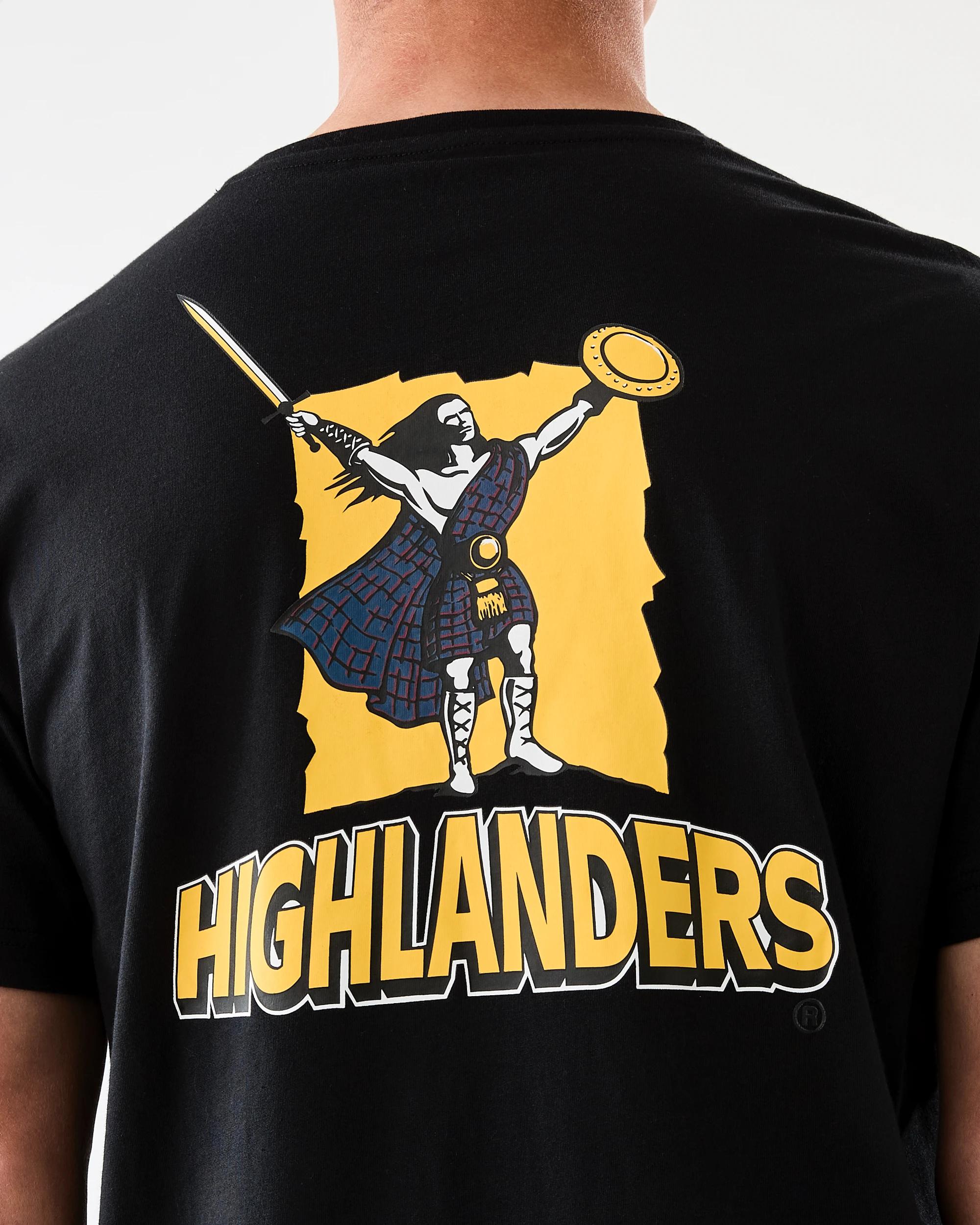 5 Official Super Rugby Adult Jersey T-shirt Highlander, 5 of 8