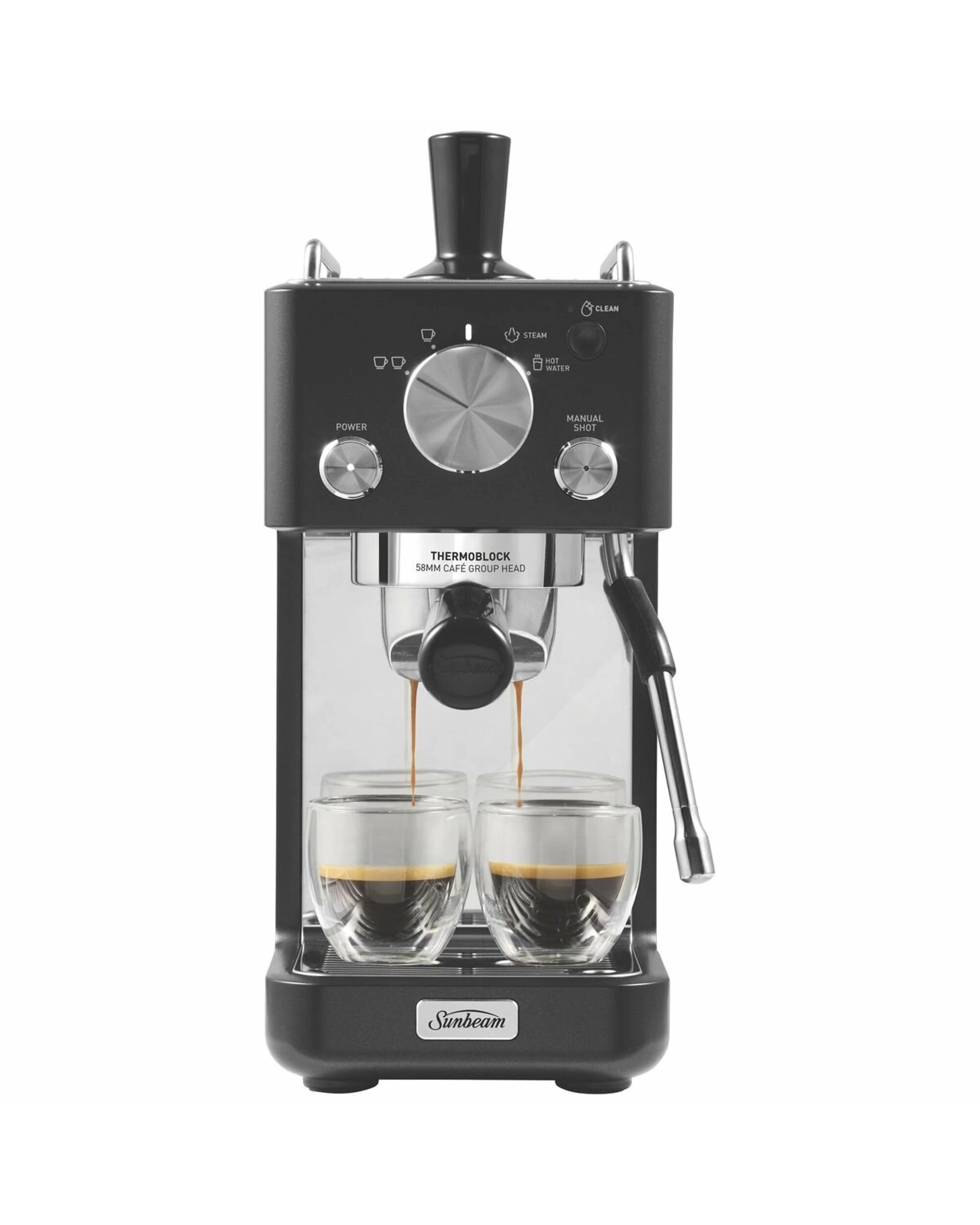 5 Sunbeam Origins Slimline Espresso Machine EMM4500BK, 5 of 10