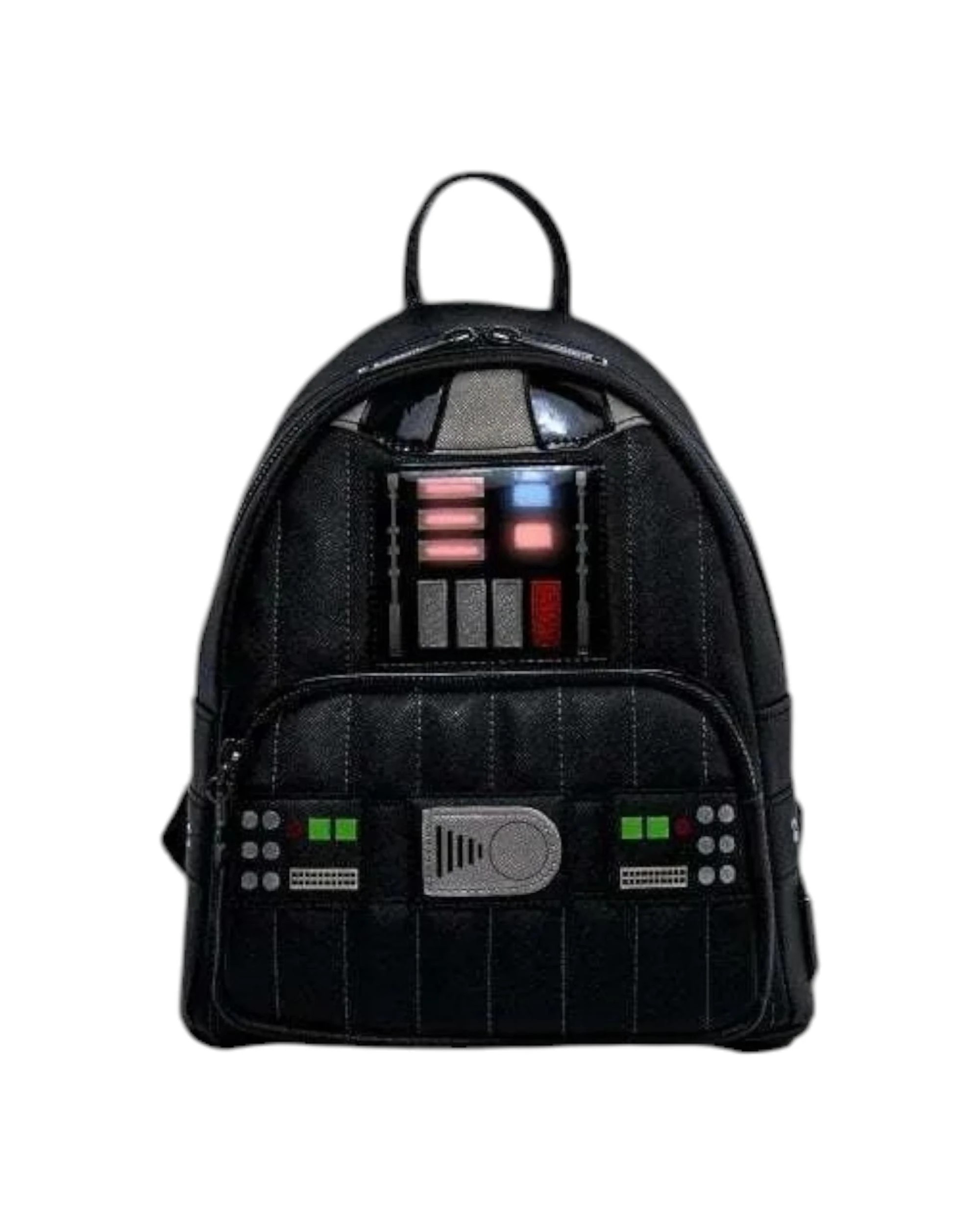 2 Loungefly Star Wars Darth Vader Costume Light Up Mini Backpack, 2 of 5