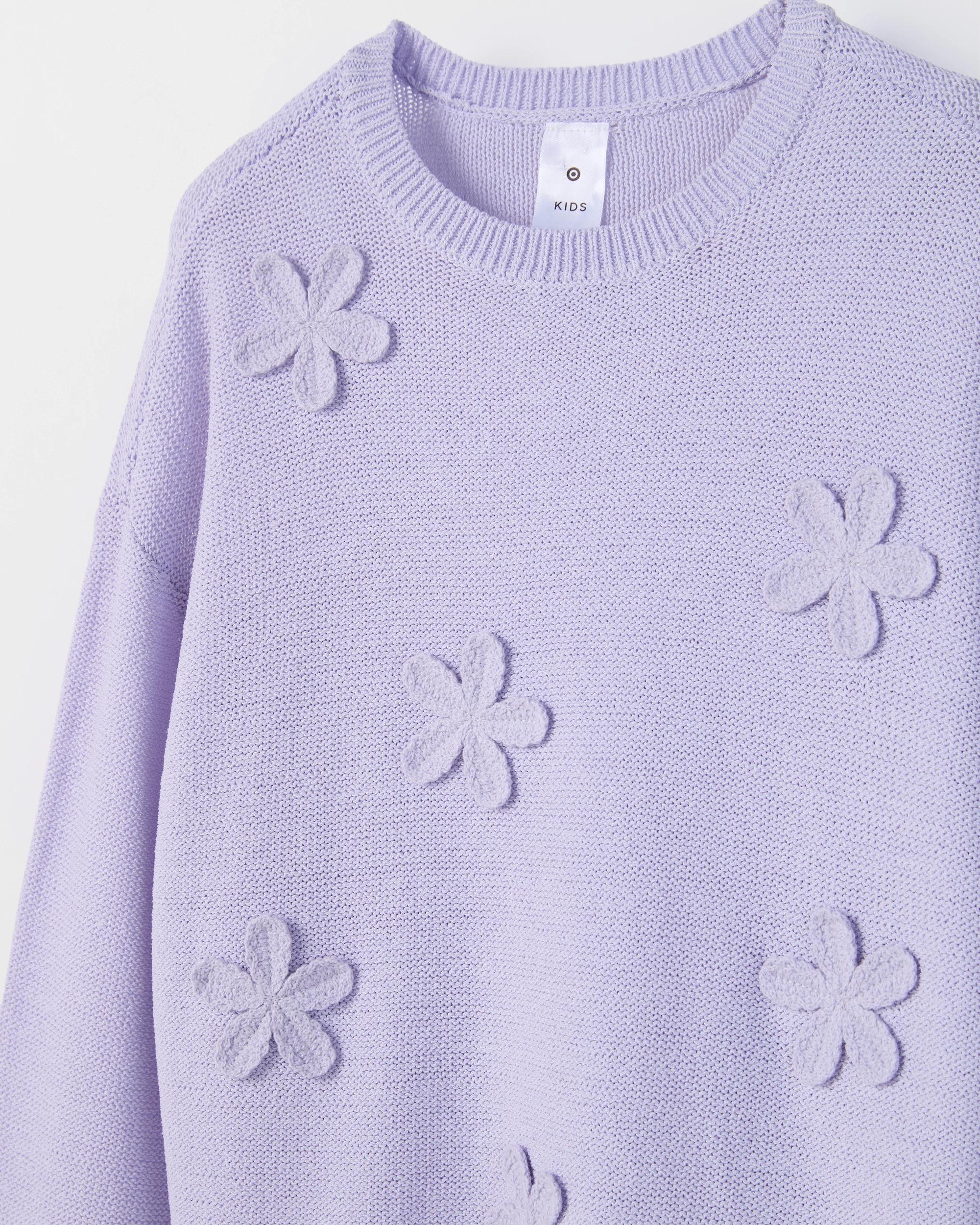2 Target Kids Lightweight Knit Jumper THISTLE, 2 of 2