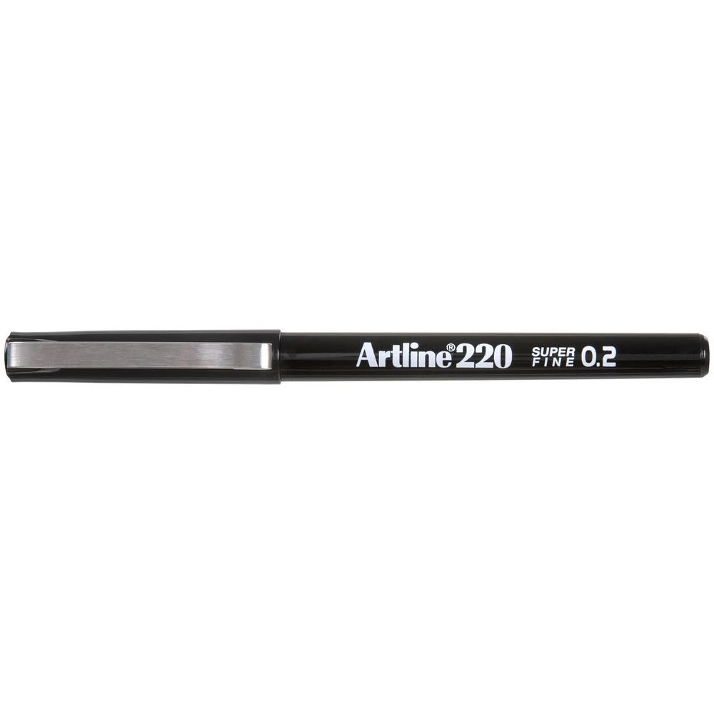 2 Artline 220 Fineliner 0.2mm Black, 2 of 4