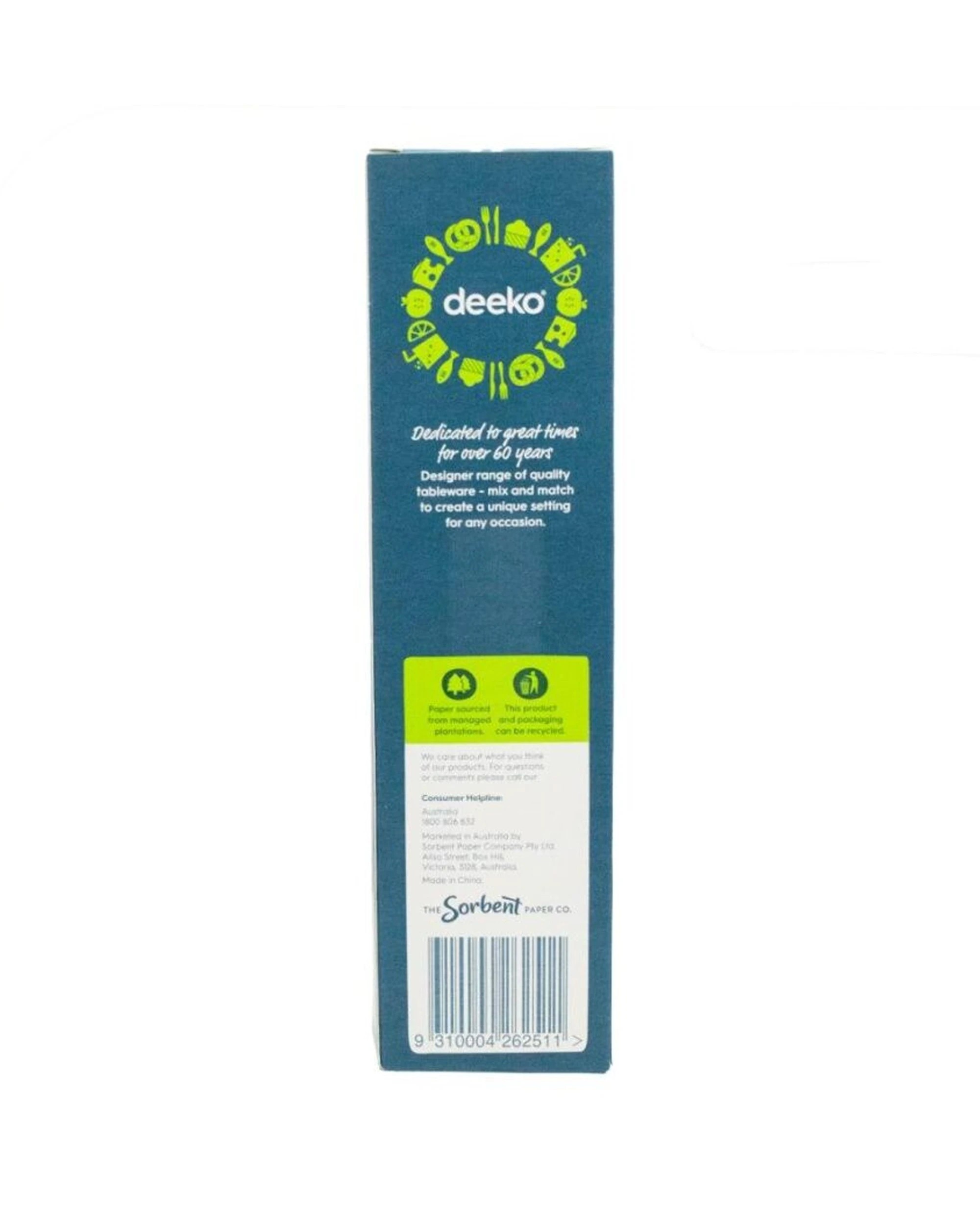 3 28x 40 Pack Deeko Recyclable Paper Straws Colours Bulk - Multi, 3 of 3