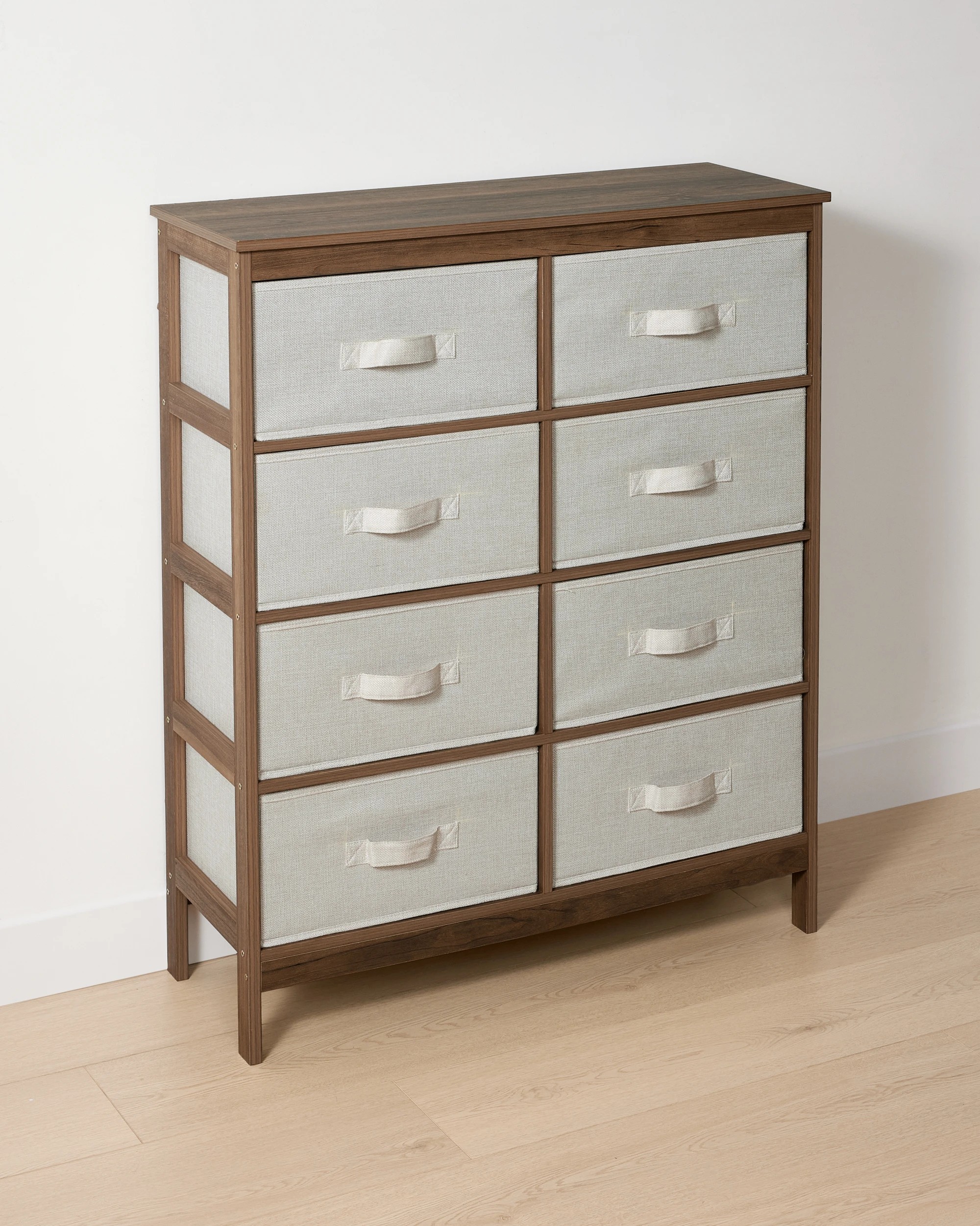 1 8 Drawer Walnut Look Chest, 1 of 1
