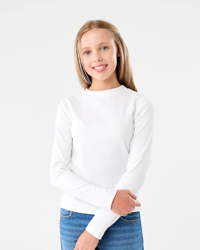 Long Sleeve Rib Skivvy