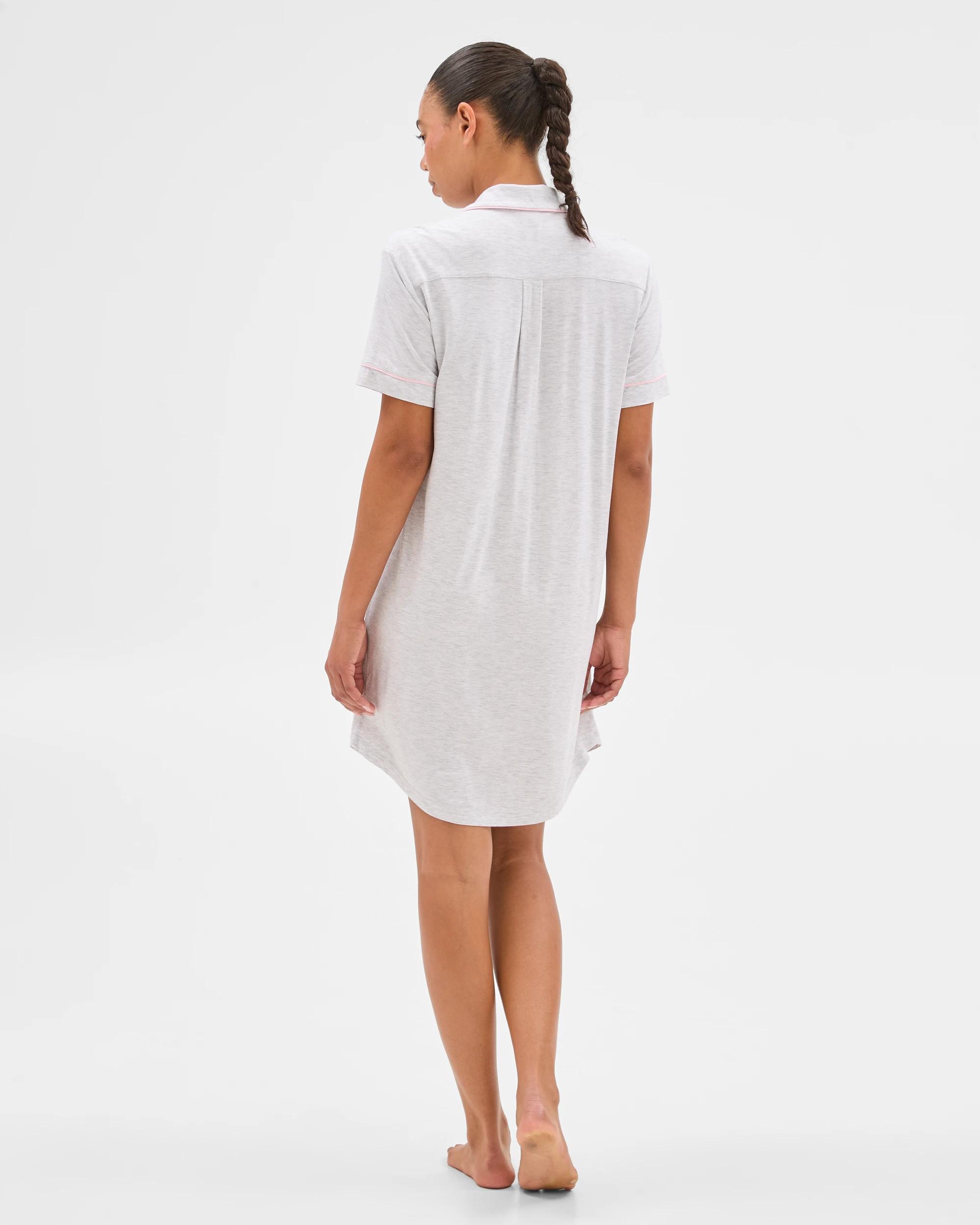 5 Target Bamboo Soft Nightshirt GREY / PINK, 5 of 5