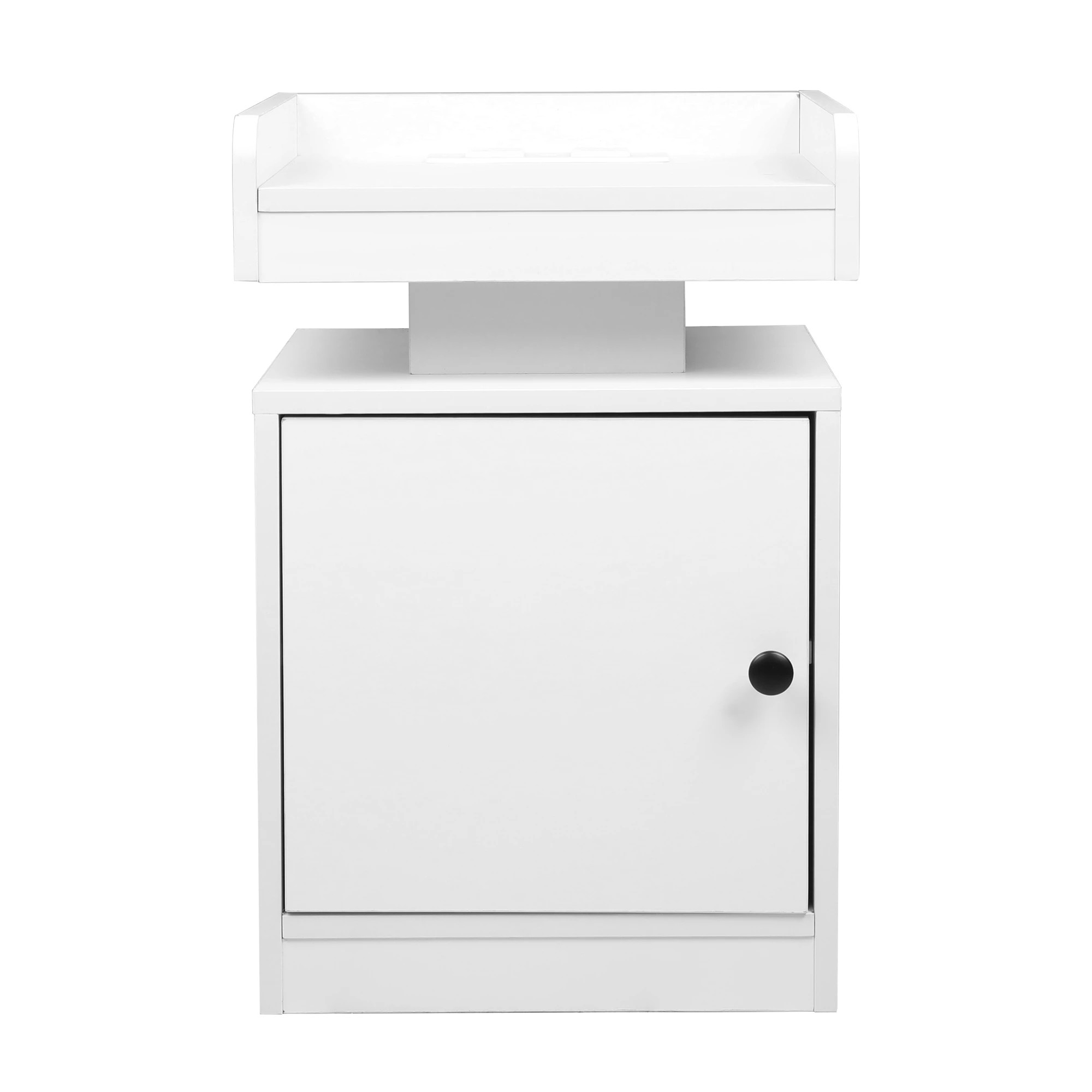 2 Levede Led Bedside With Charging Station White, 2 of 6