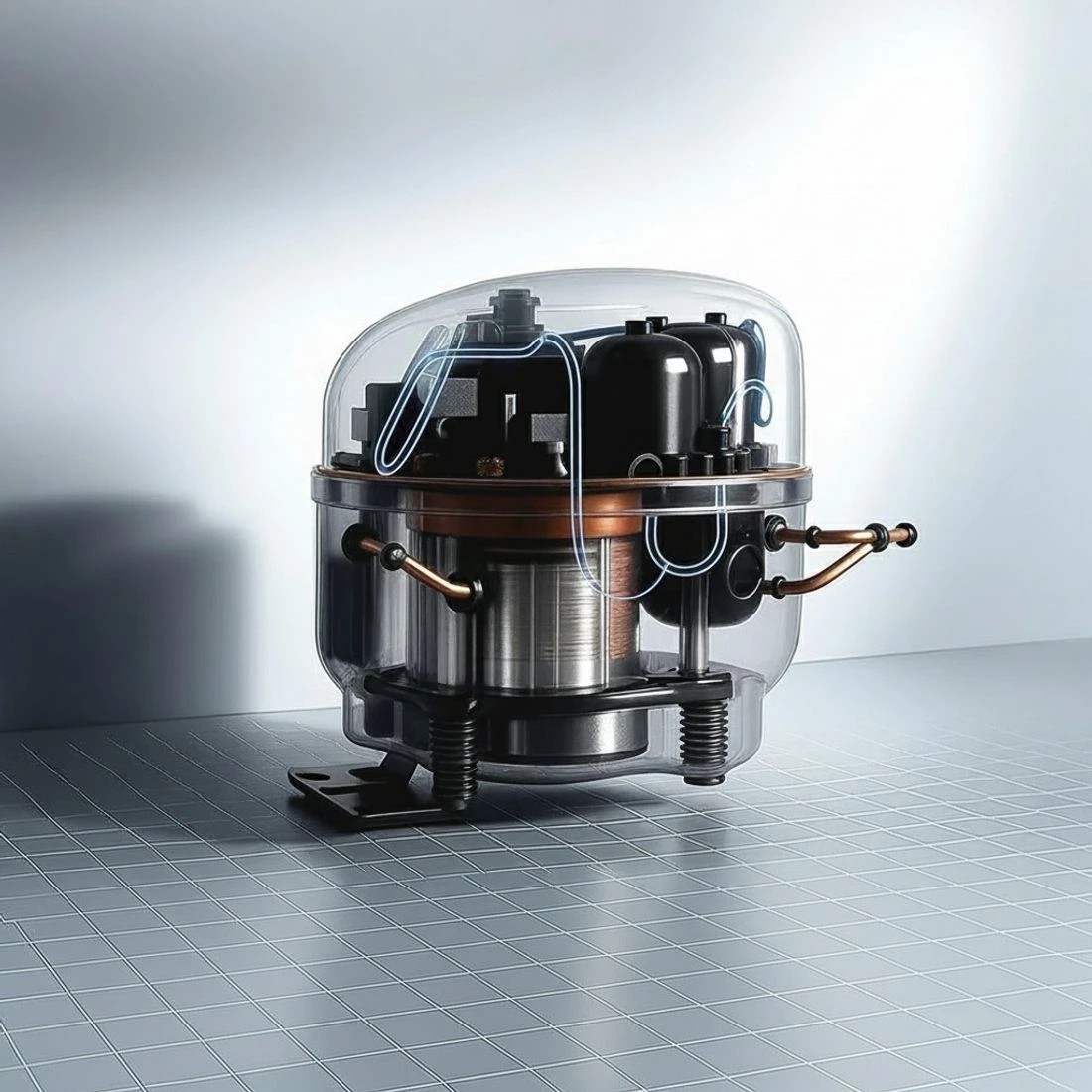 4 Devanti 12kg Ice Maker Machine w/Self Cleaning Green - Green, 4 of 8