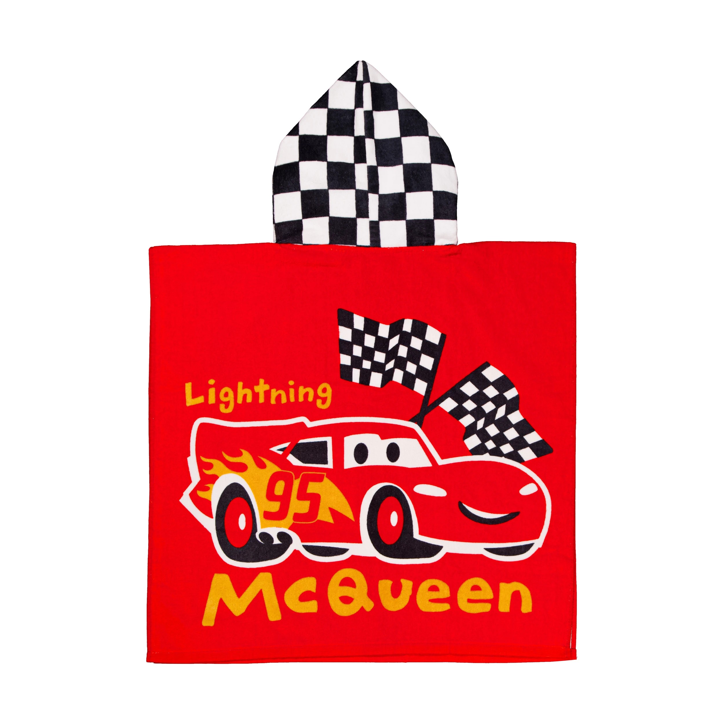 3 Disney Pixar Cars Cotton Hooded Towel, 3 of 4