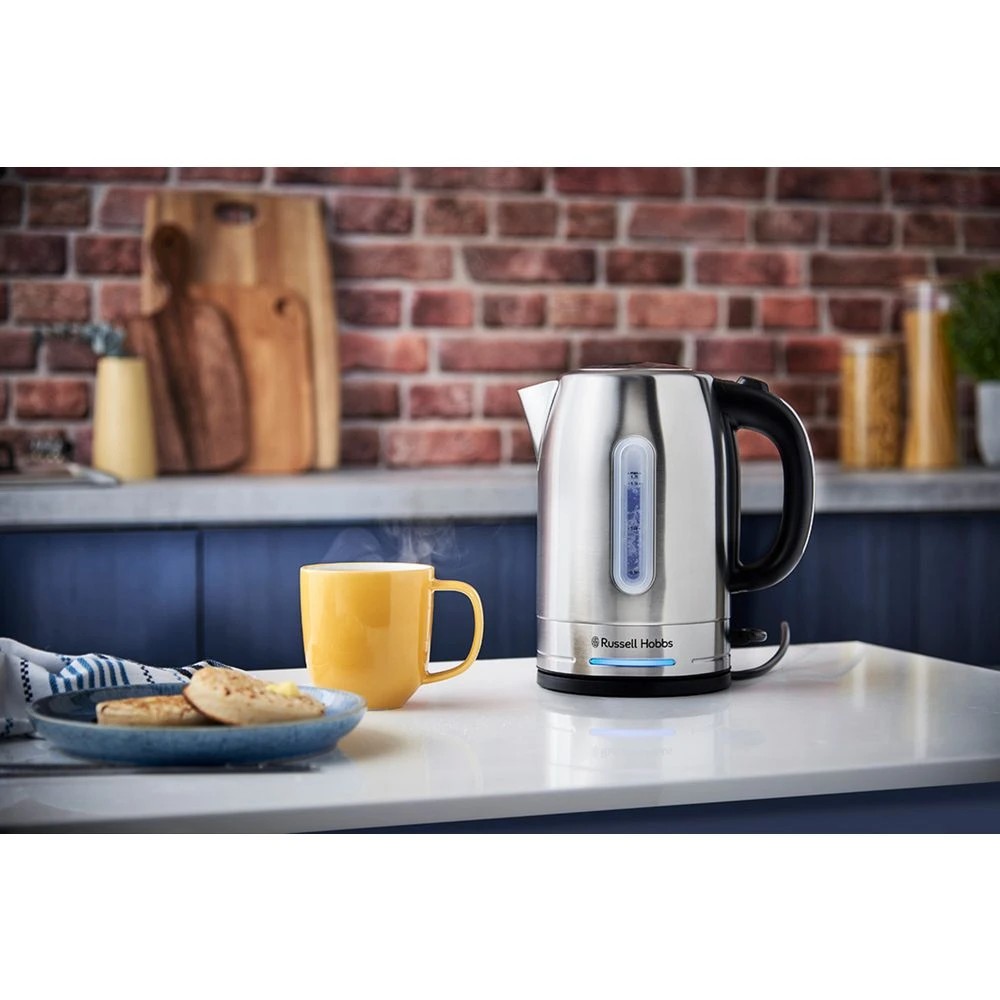 8 Russell Hobbs Rhk26330 Electric 1.7l Quiet Kettle Stainless Steel Water Jug - Silver, 8 of 8