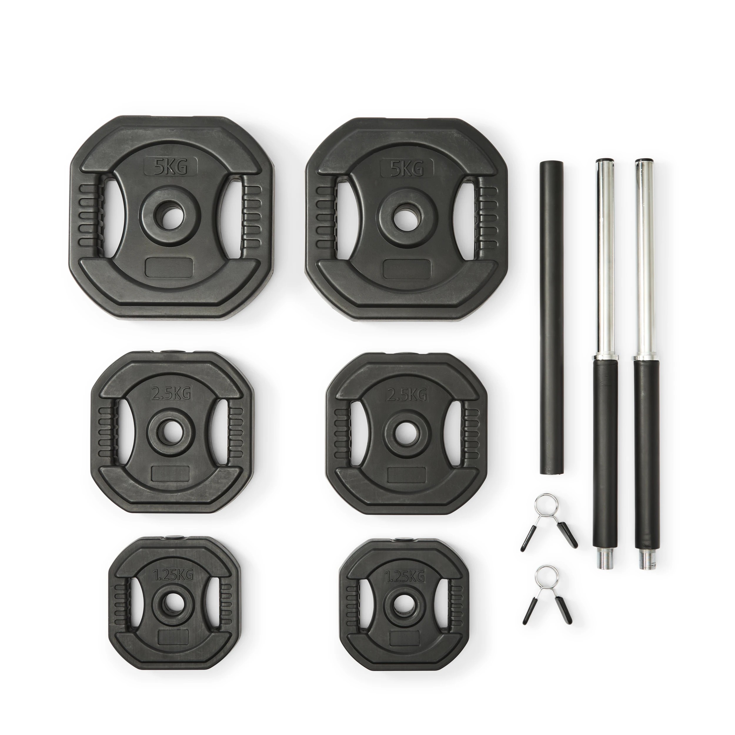 4 20kg Compact Barbell Set, 4 of 8
