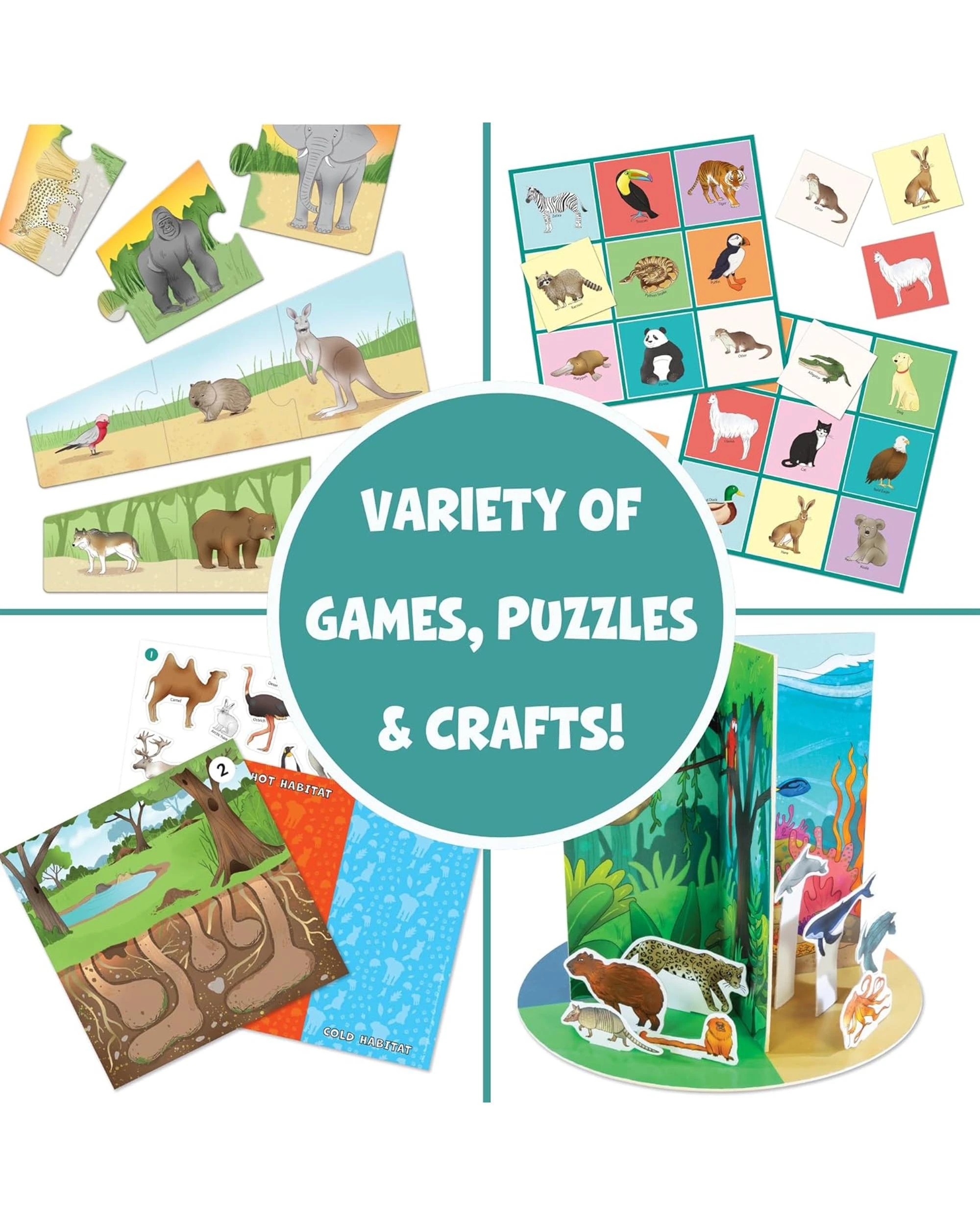 2 Galt Let's Learn Animals Activity Kit, 2 of 4