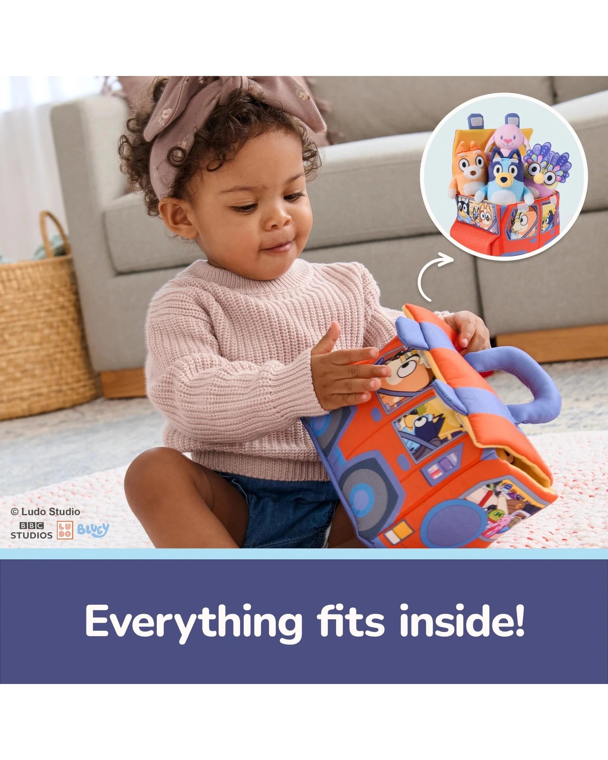 5 Gund Bluey Sensory Soft Plush Playset, 5 of 8