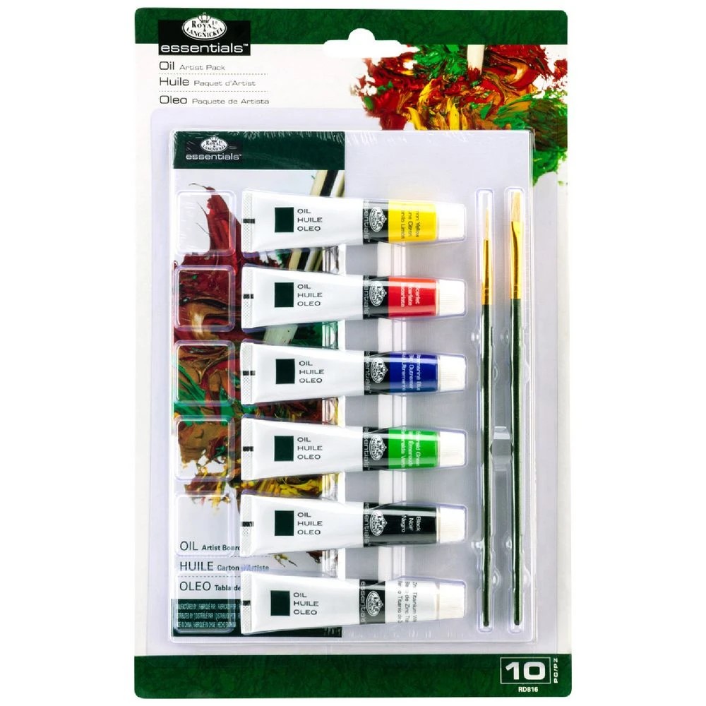 1 Royal & Langnickel Oil Paint Blister 10 Pack, 1 of 6