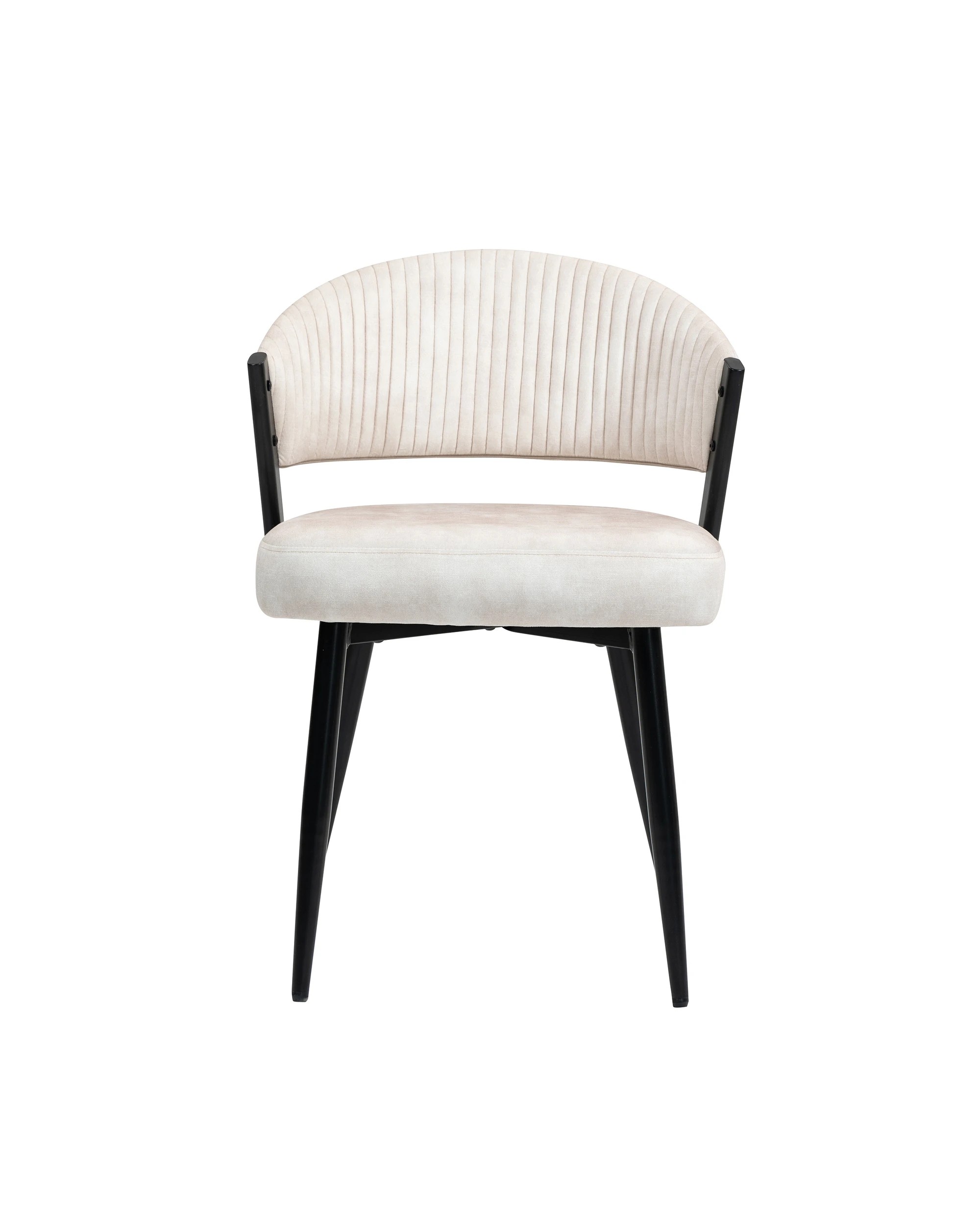 5 IHOMDEC Velvet Dining Chair Set of 2 - Beige - Beige, 5 of 10