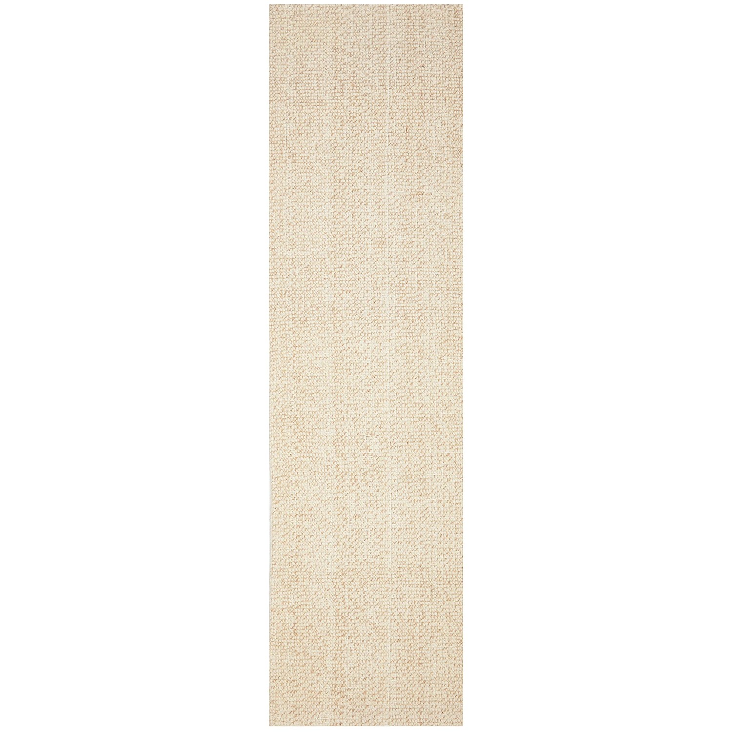 2 Common Ground Rugs Cadence Parker 300x80cm - Medium Runner Hand Loomed Wool & Jute Rug - Beige, 2 of 6