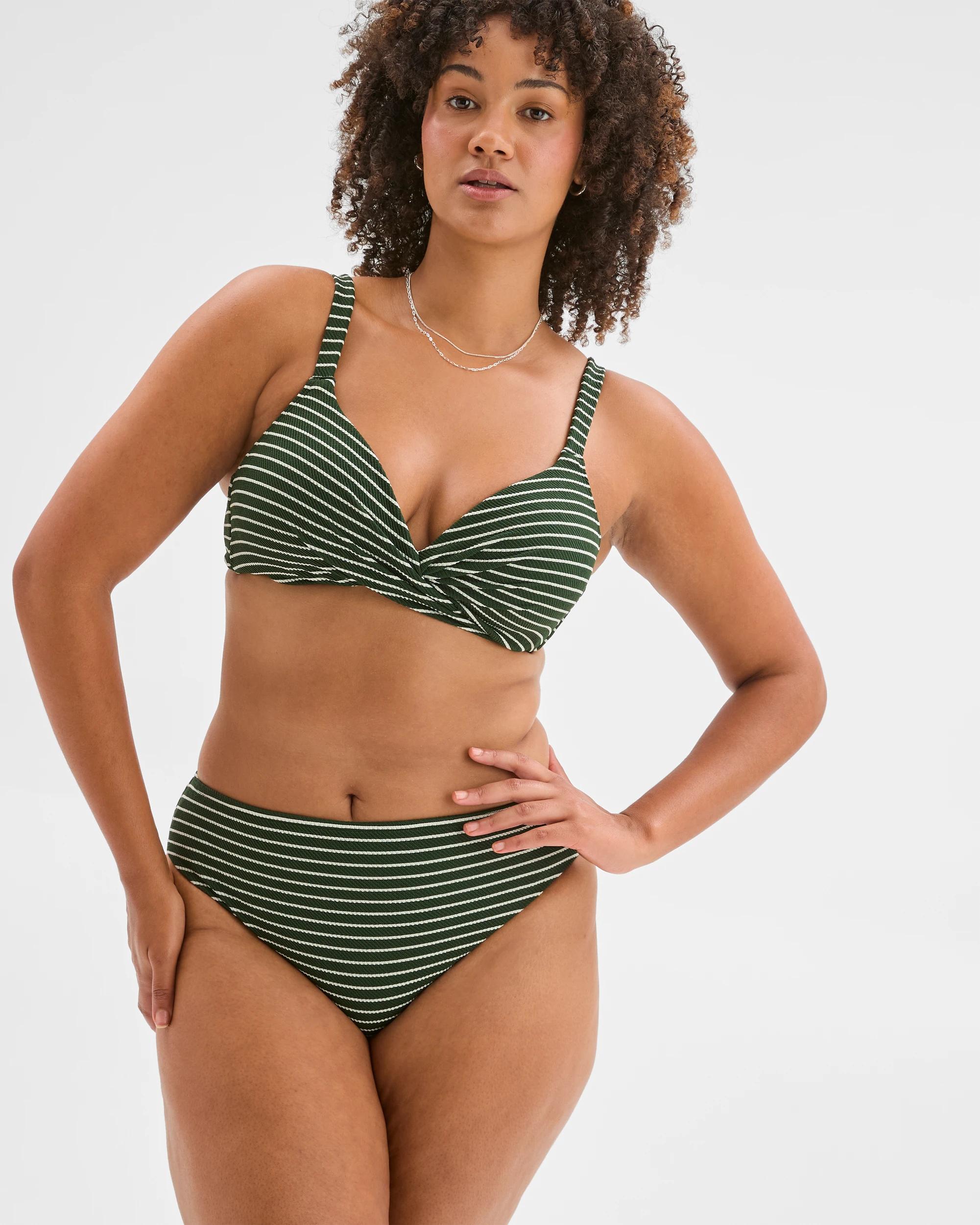 8 Target Woman Rope Texture High Waisted Briefs KOMBU STRIPE, 8 of 10