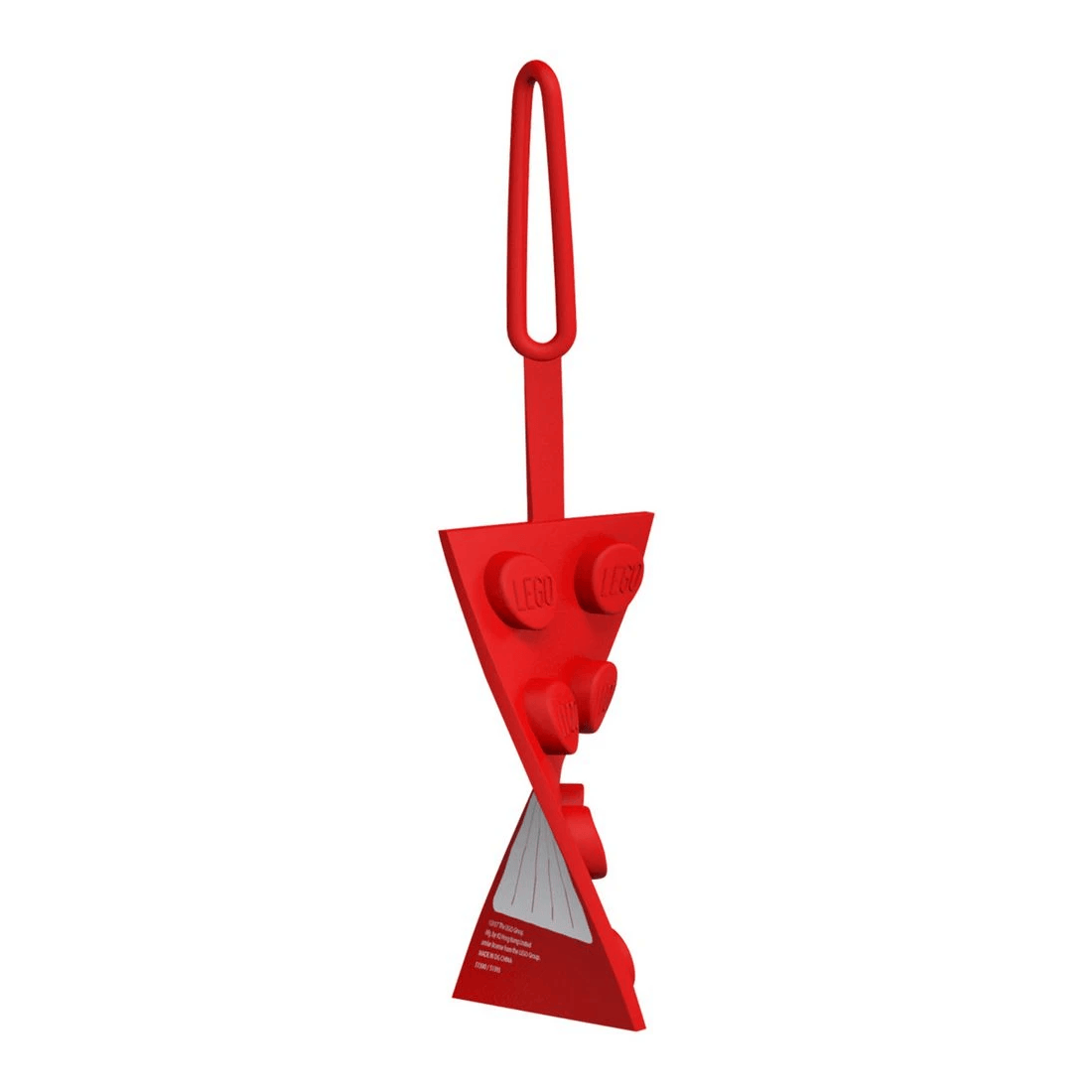 Lego Luggage Tag Red Brick - Kmart