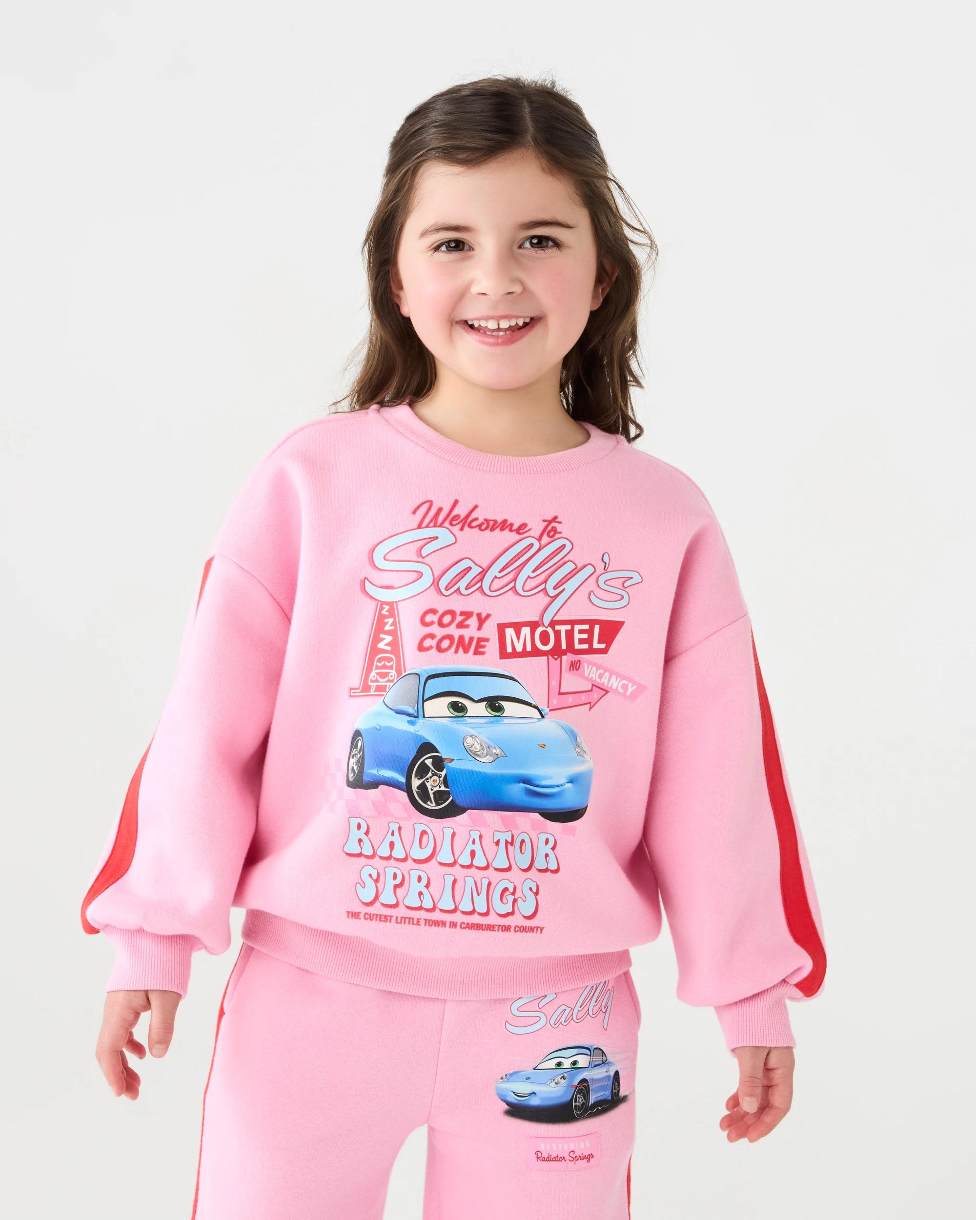 1 Cars License Oversized Sweatshirt Cars, 1 of 8