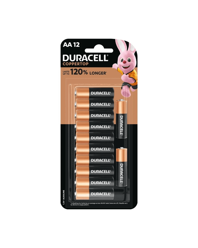 Duracell Coppertop AA 12 Pack Batte