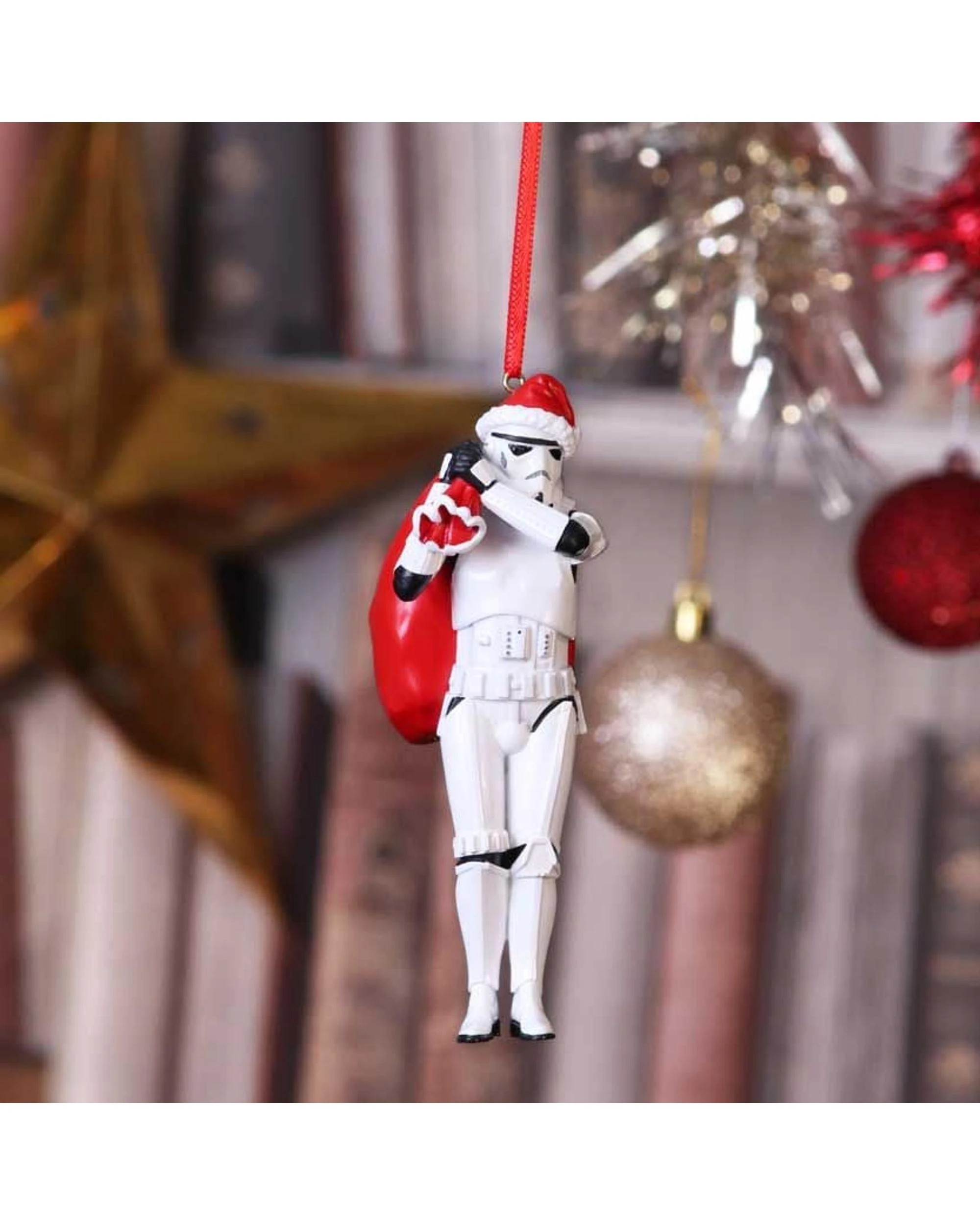 7 Star Wars Stormtrooper Santa Sack Hanging Ornament, 7 of 7